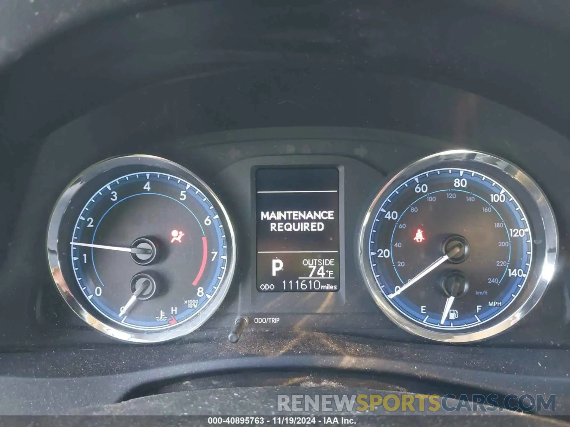 7 Photograph of a damaged car 5YFBURHEXKP903301 TOYOTA COROLLA 2019