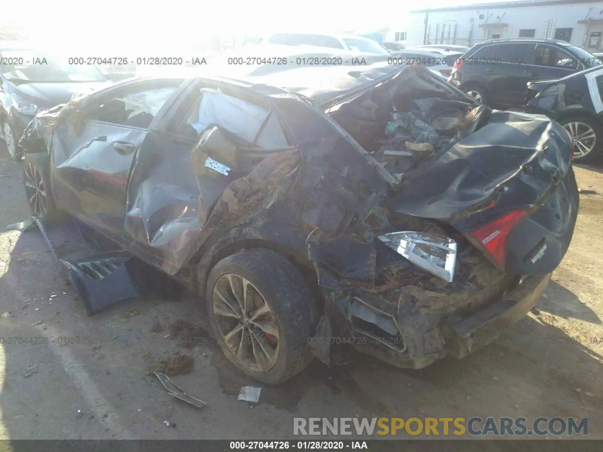 3 Photograph of a damaged car 5YFBURHEXKP903783 TOYOTA COROLLA 2019