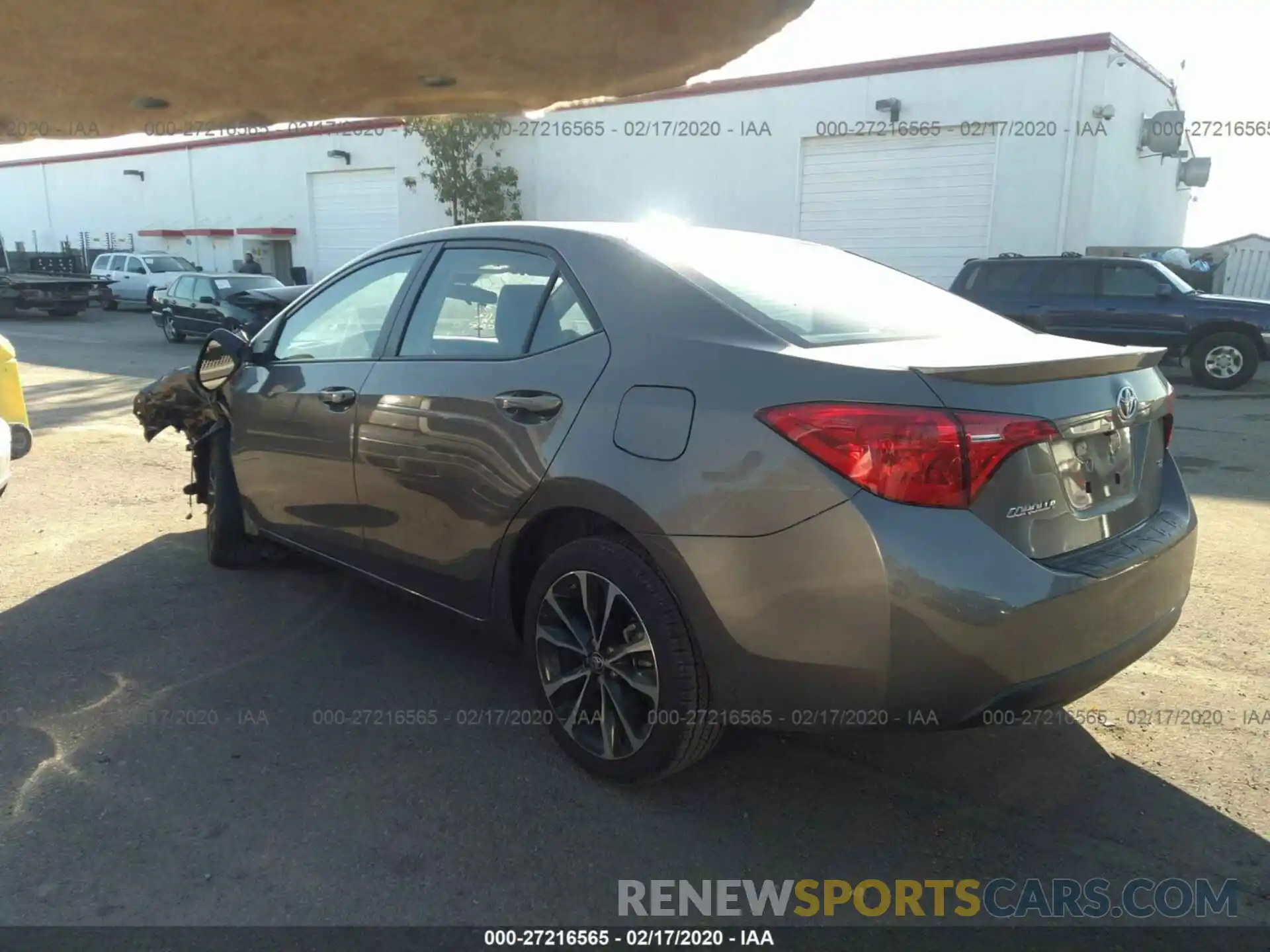 3 Photograph of a damaged car 5YFBURHEXKP904089 TOYOTA COROLLA 2019