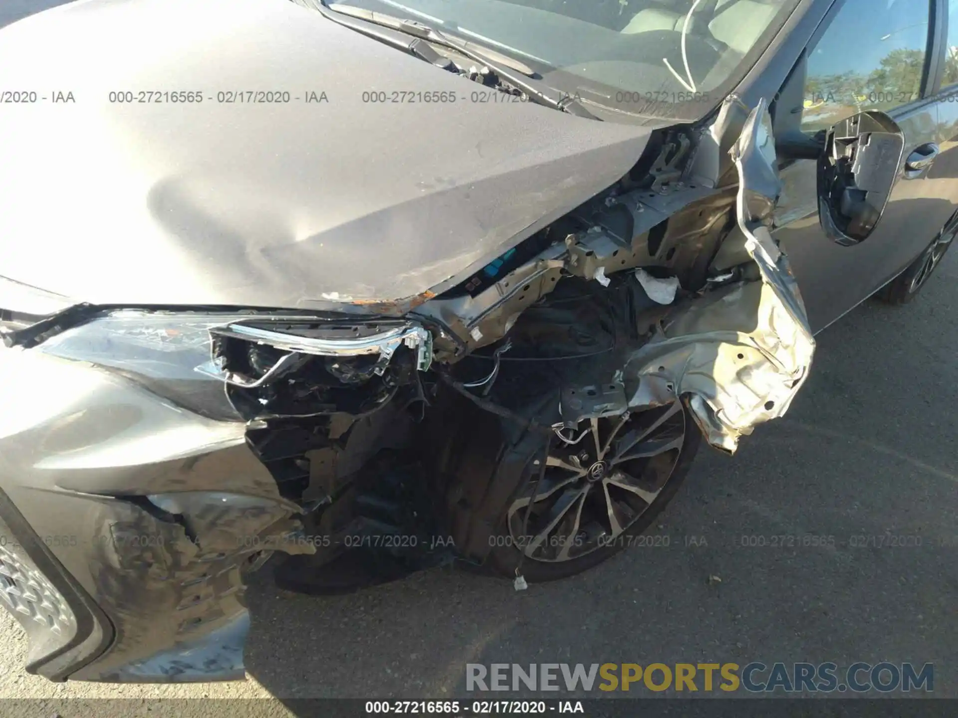 6 Photograph of a damaged car 5YFBURHEXKP904089 TOYOTA COROLLA 2019