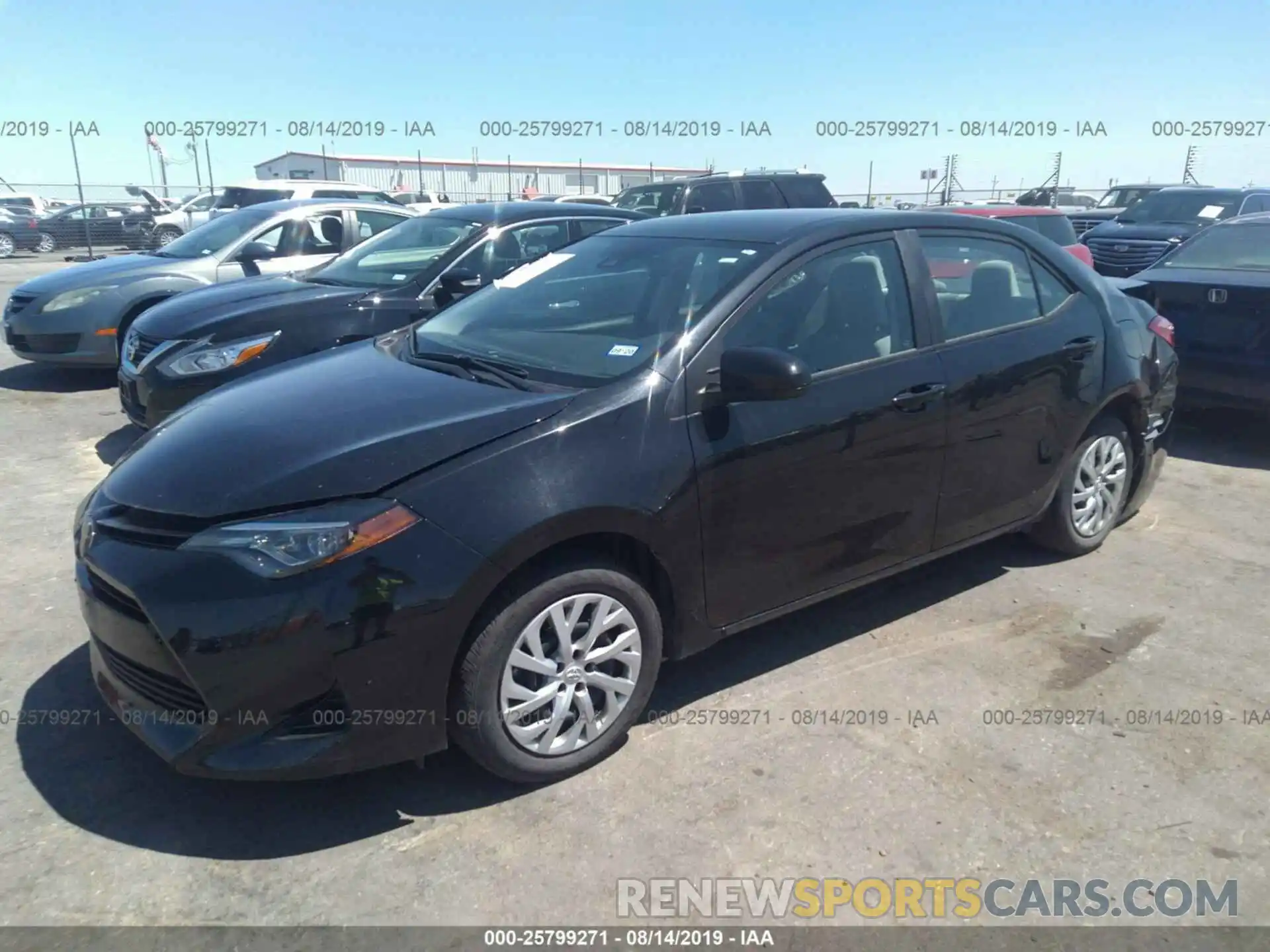 2 Photograph of a damaged car 5YFBURHEXKP904707 TOYOTA COROLLA 2019