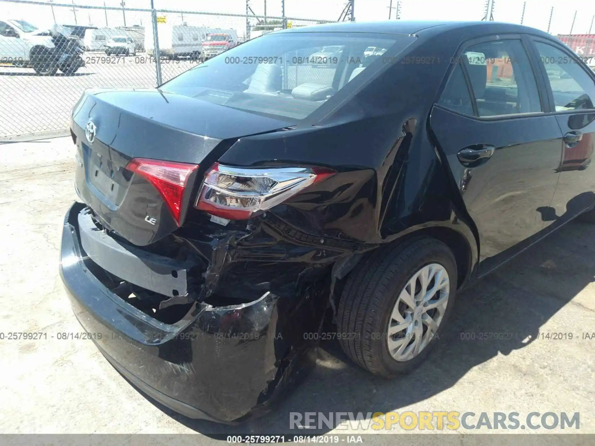 6 Photograph of a damaged car 5YFBURHEXKP904707 TOYOTA COROLLA 2019