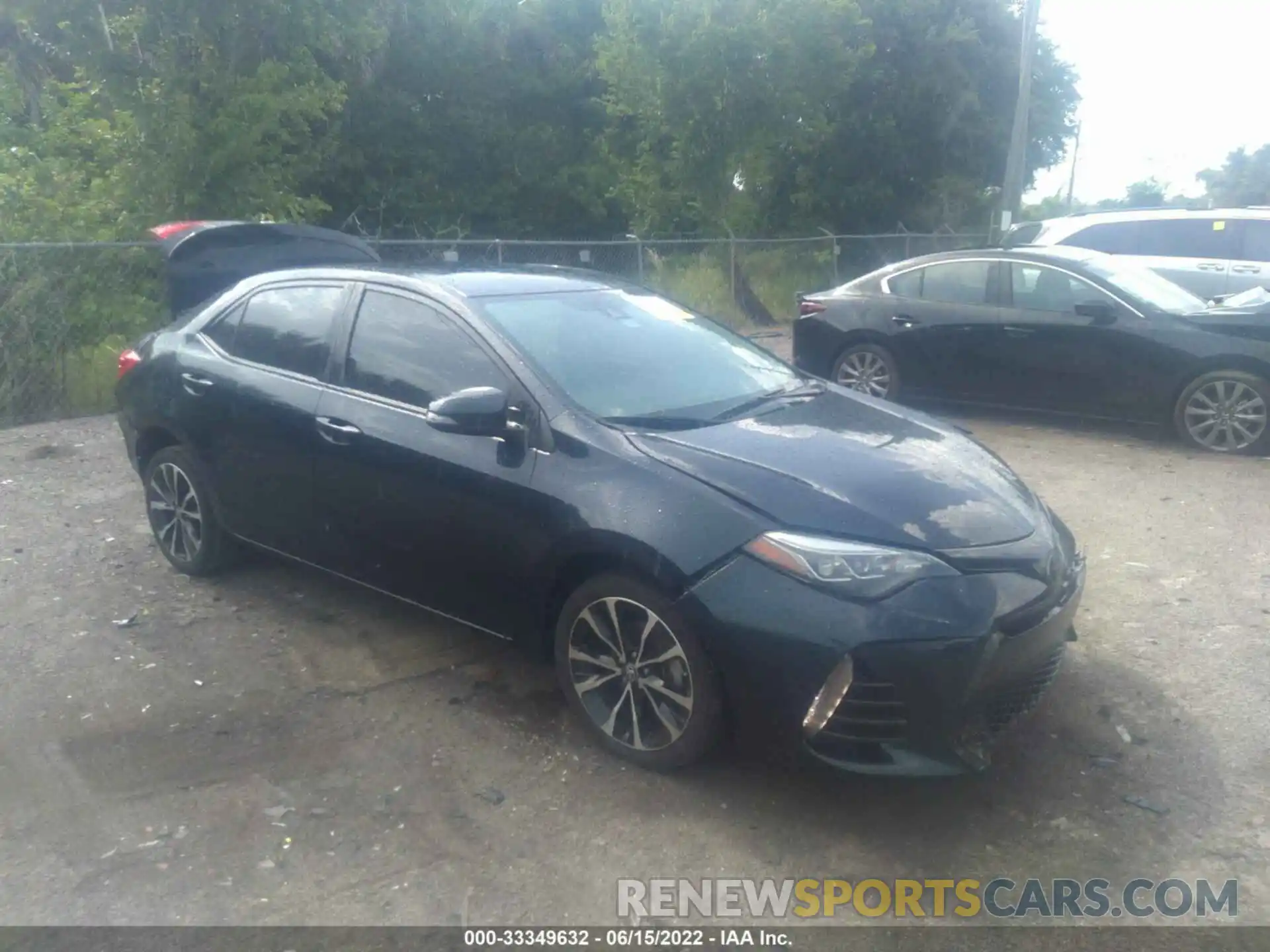 1 Photograph of a damaged car 5YFBURHEXKP907414 TOYOTA COROLLA 2019