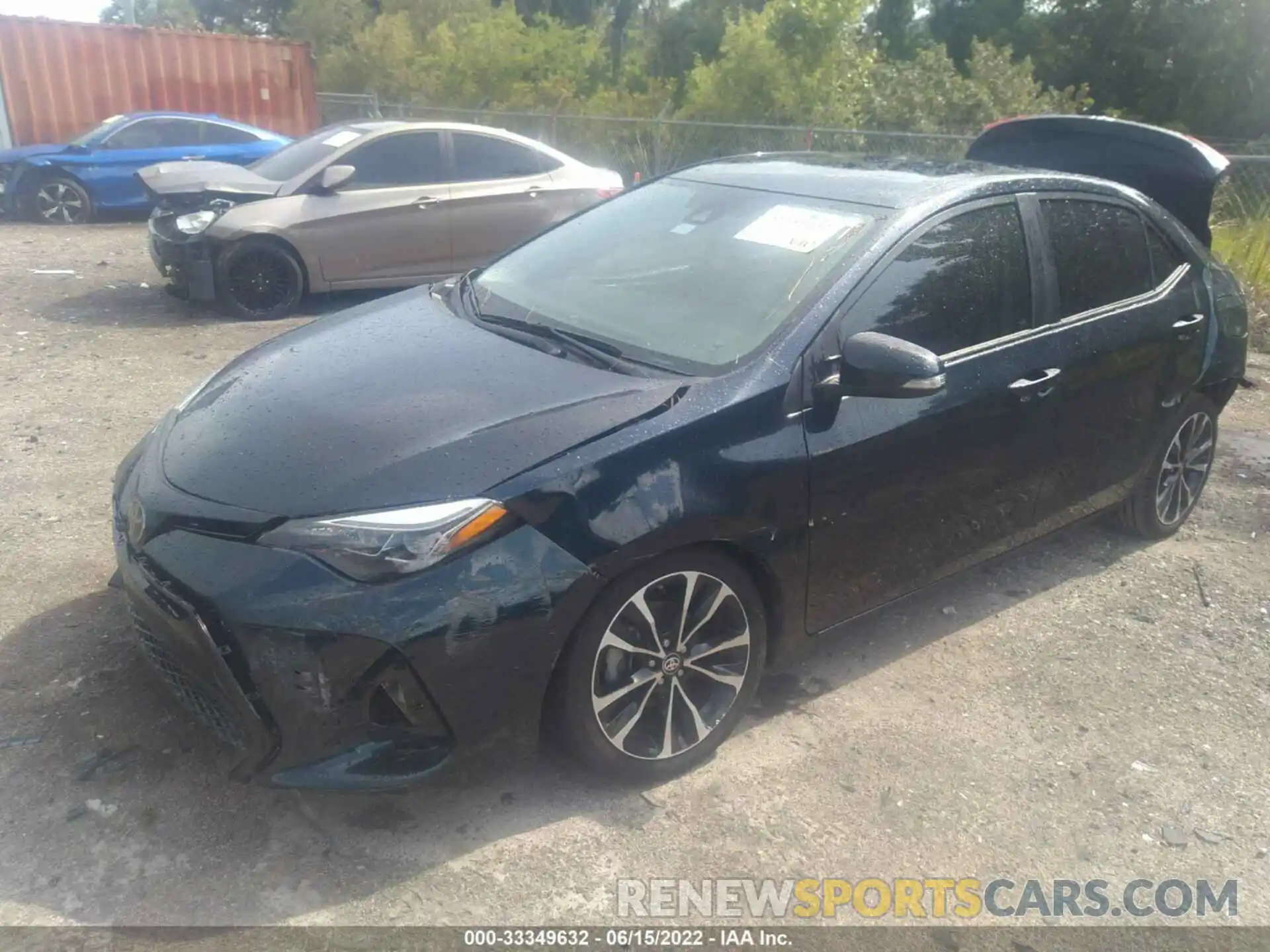 2 Photograph of a damaged car 5YFBURHEXKP907414 TOYOTA COROLLA 2019