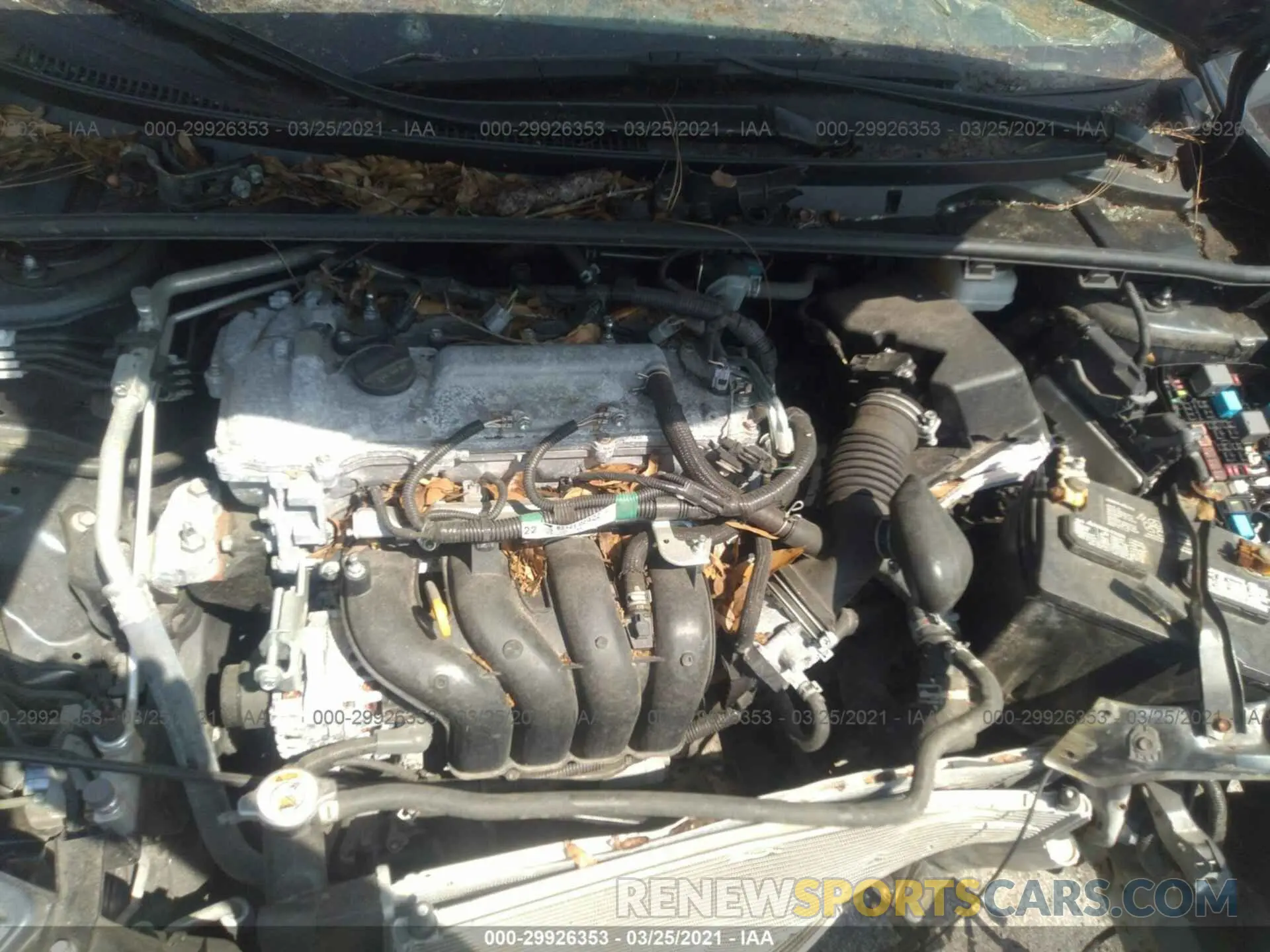 10 Photograph of a damaged car 5YFBURHEXKP909213 TOYOTA COROLLA 2019