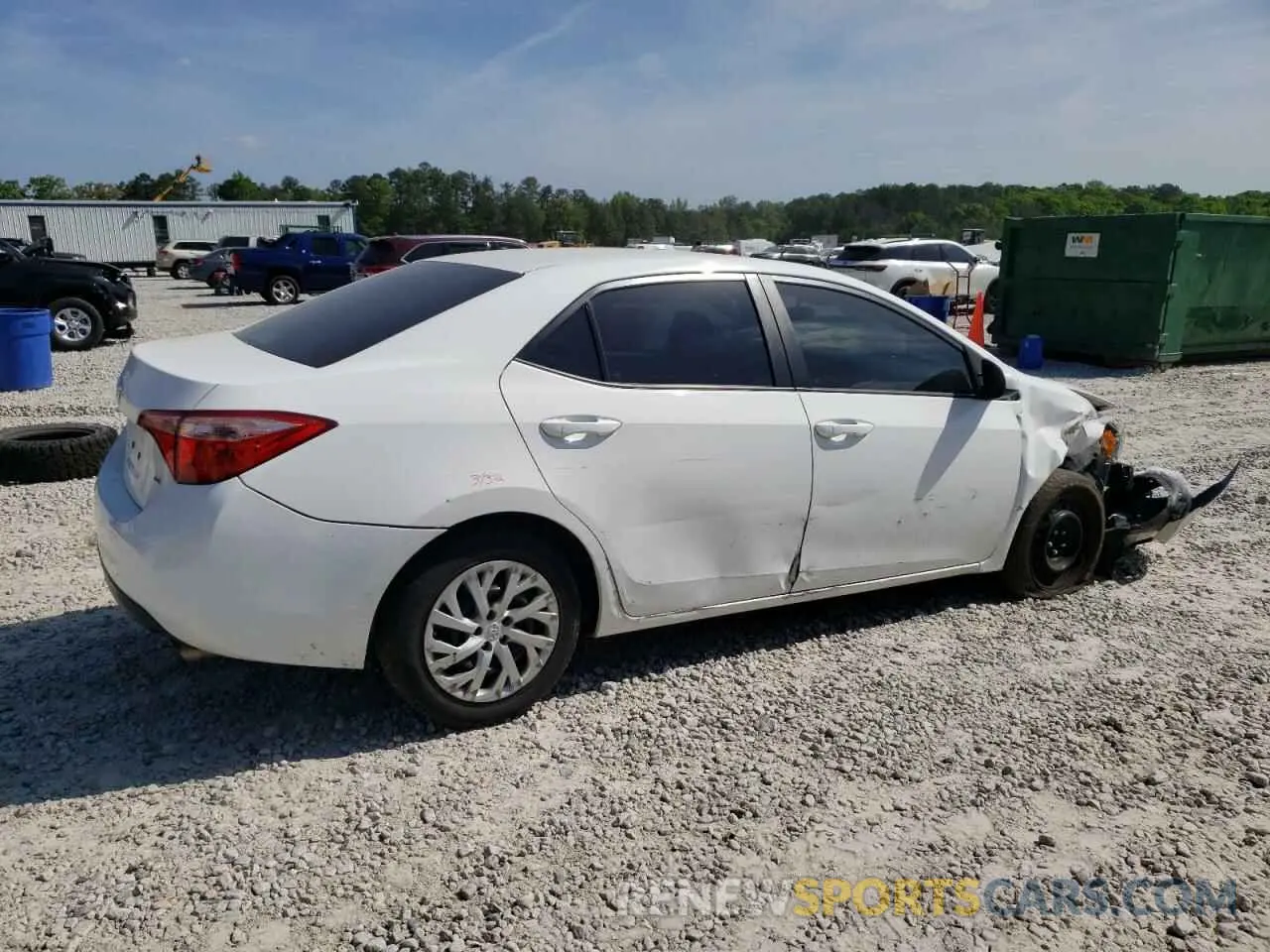3 Photograph of a damaged car 5YFBURHEXKP909700 TOYOTA COROLLA 2019
