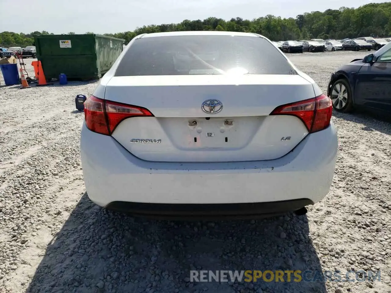 6 Photograph of a damaged car 5YFBURHEXKP909700 TOYOTA COROLLA 2019