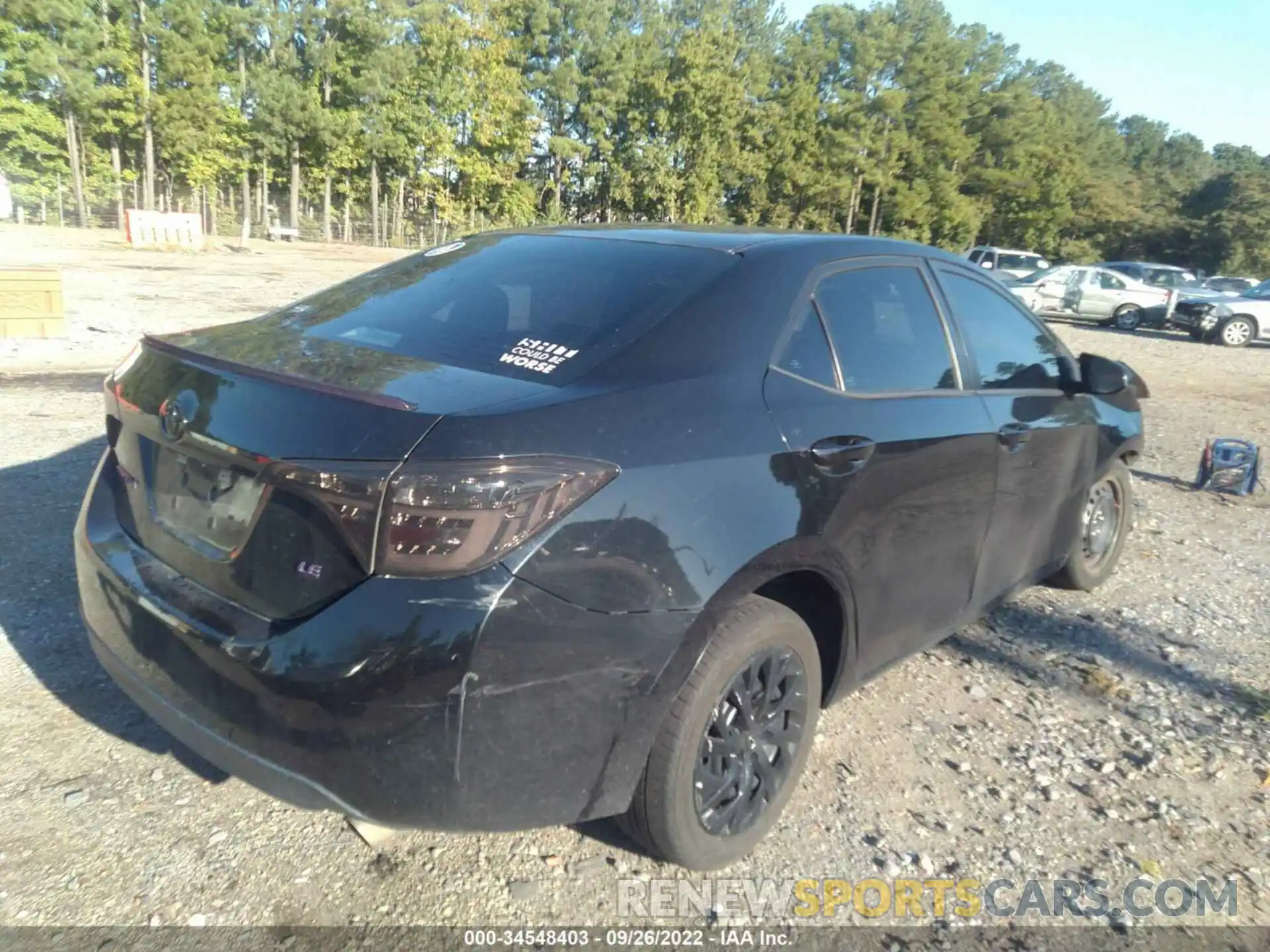 4 Photograph of a damaged car 5YFBURHEXKP910622 TOYOTA COROLLA 2019