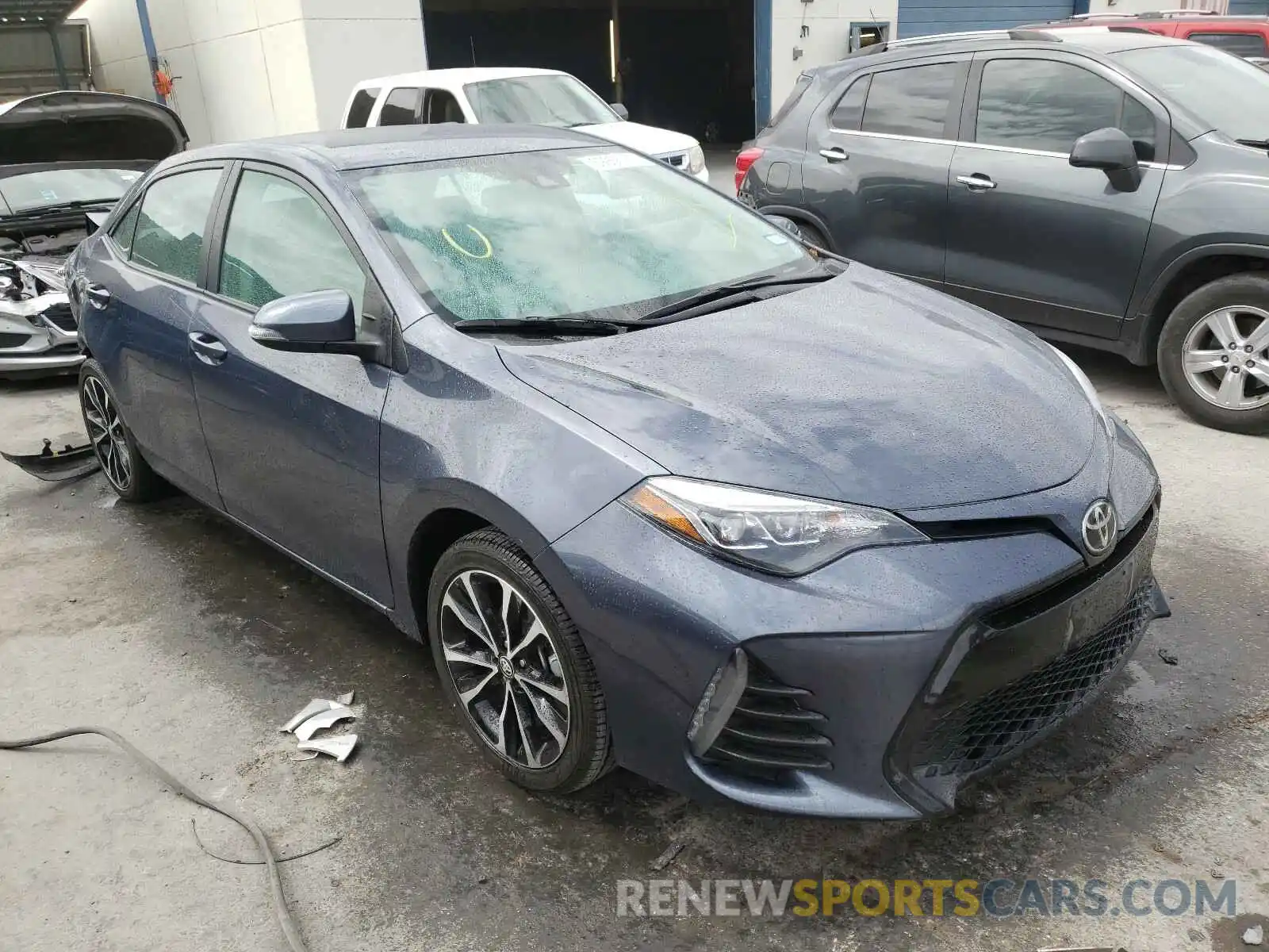 1 Photograph of a damaged car 5YFBURHEXKP915402 TOYOTA COROLLA 2019