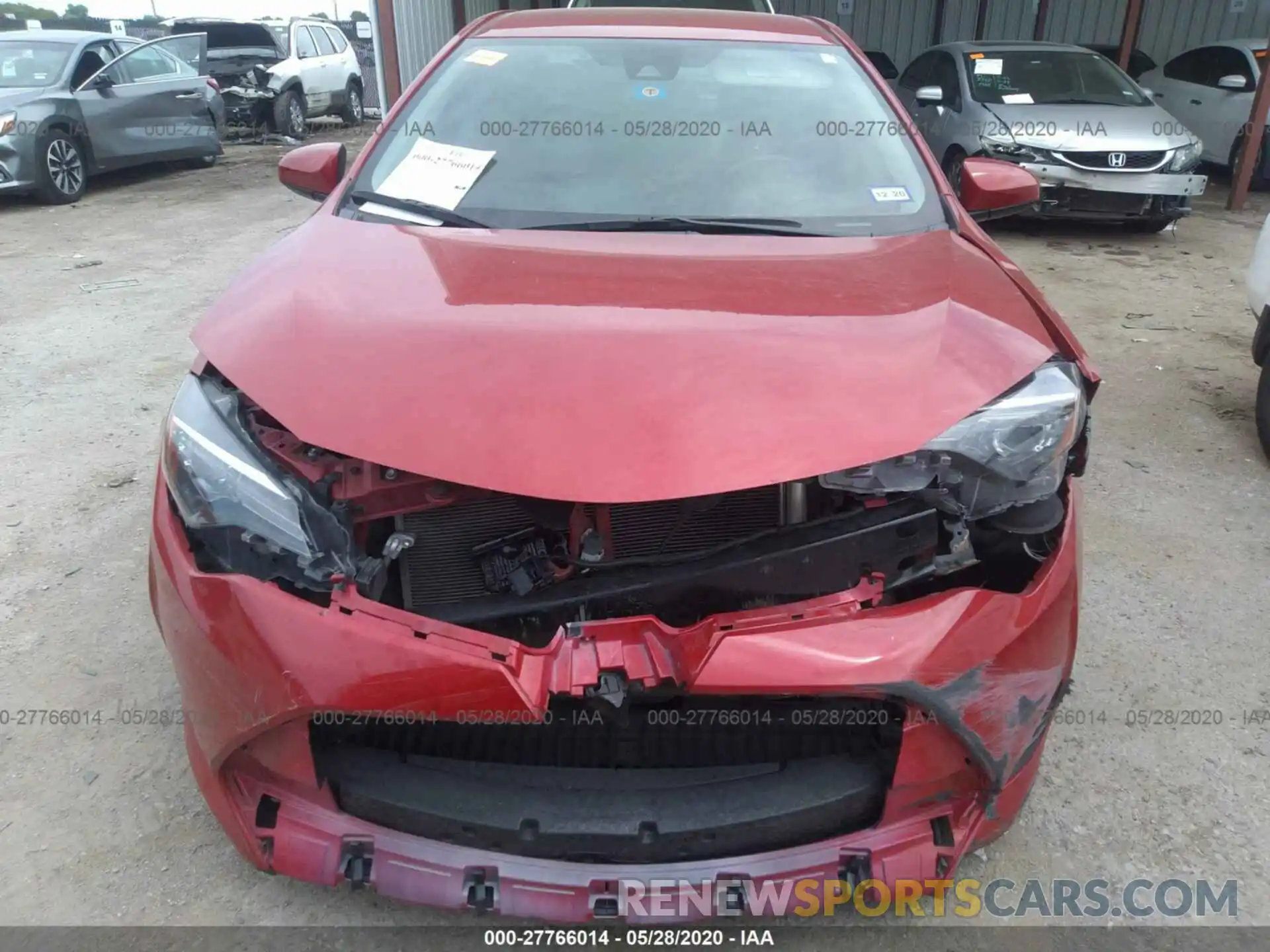 6 Photograph of a damaged car 5YFBURHEXKP915982 TOYOTA COROLLA 2019