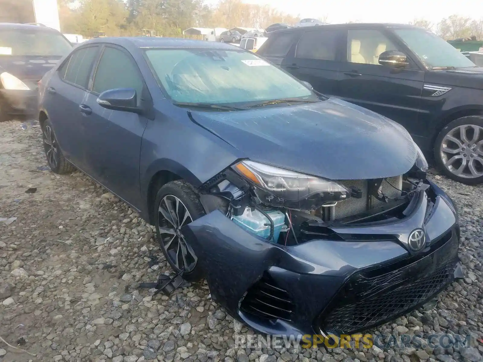 1 Photograph of a damaged car 5YFBURHEXKP916291 TOYOTA COROLLA 2019