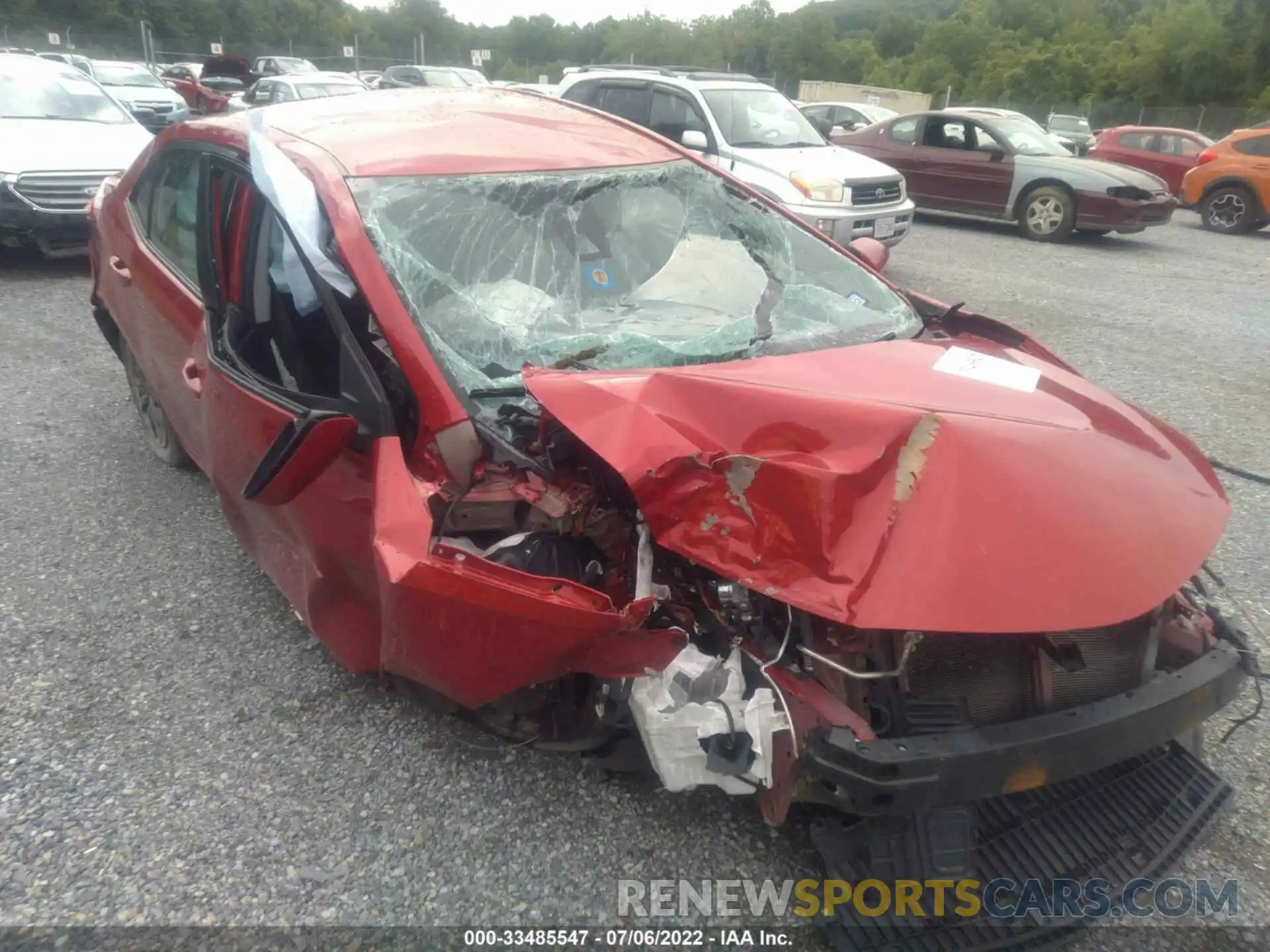 6 Photograph of a damaged car 5YFBURHEXKP916615 TOYOTA COROLLA 2019