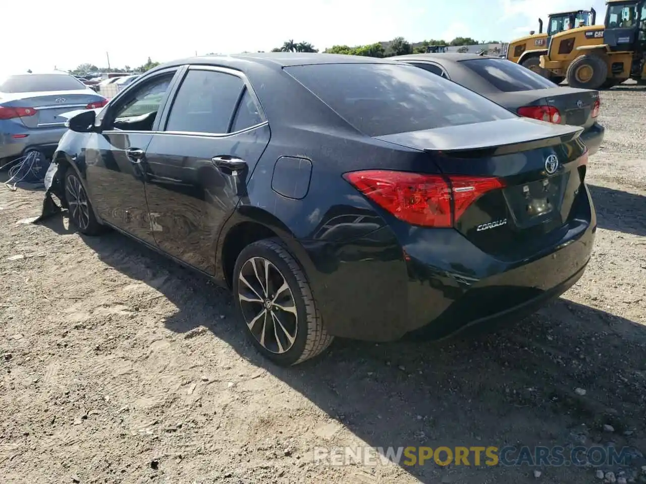 3 Photograph of a damaged car 5YFBURHEXKP920616 TOYOTA COROLLA 2019