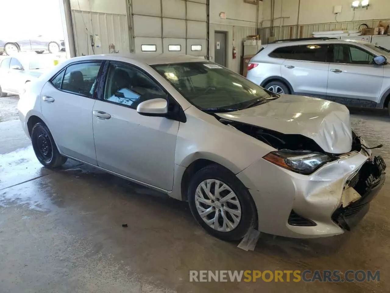 4 Photograph of a damaged car 5YFBURHEXKP922429 TOYOTA COROLLA 2019