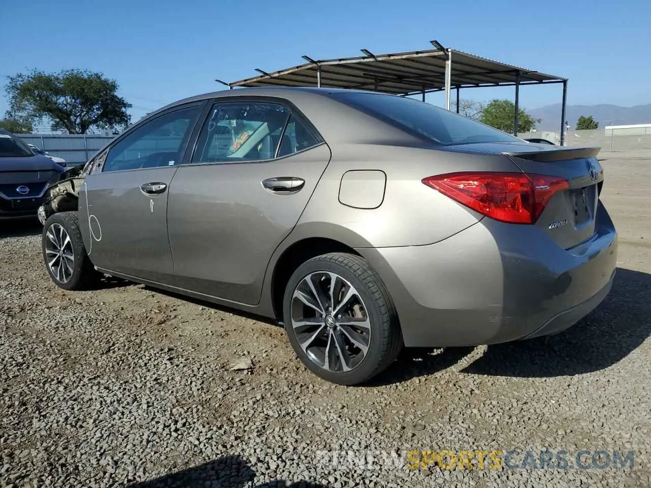 2 Photograph of a damaged car 5YFBURHEXKP922866 TOYOTA COROLLA 2019