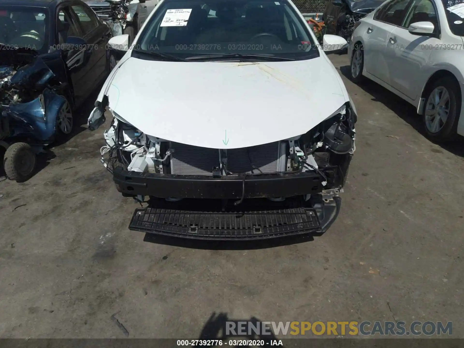 6 Photograph of a damaged car 5YFBURHEXKP923936 TOYOTA COROLLA 2019