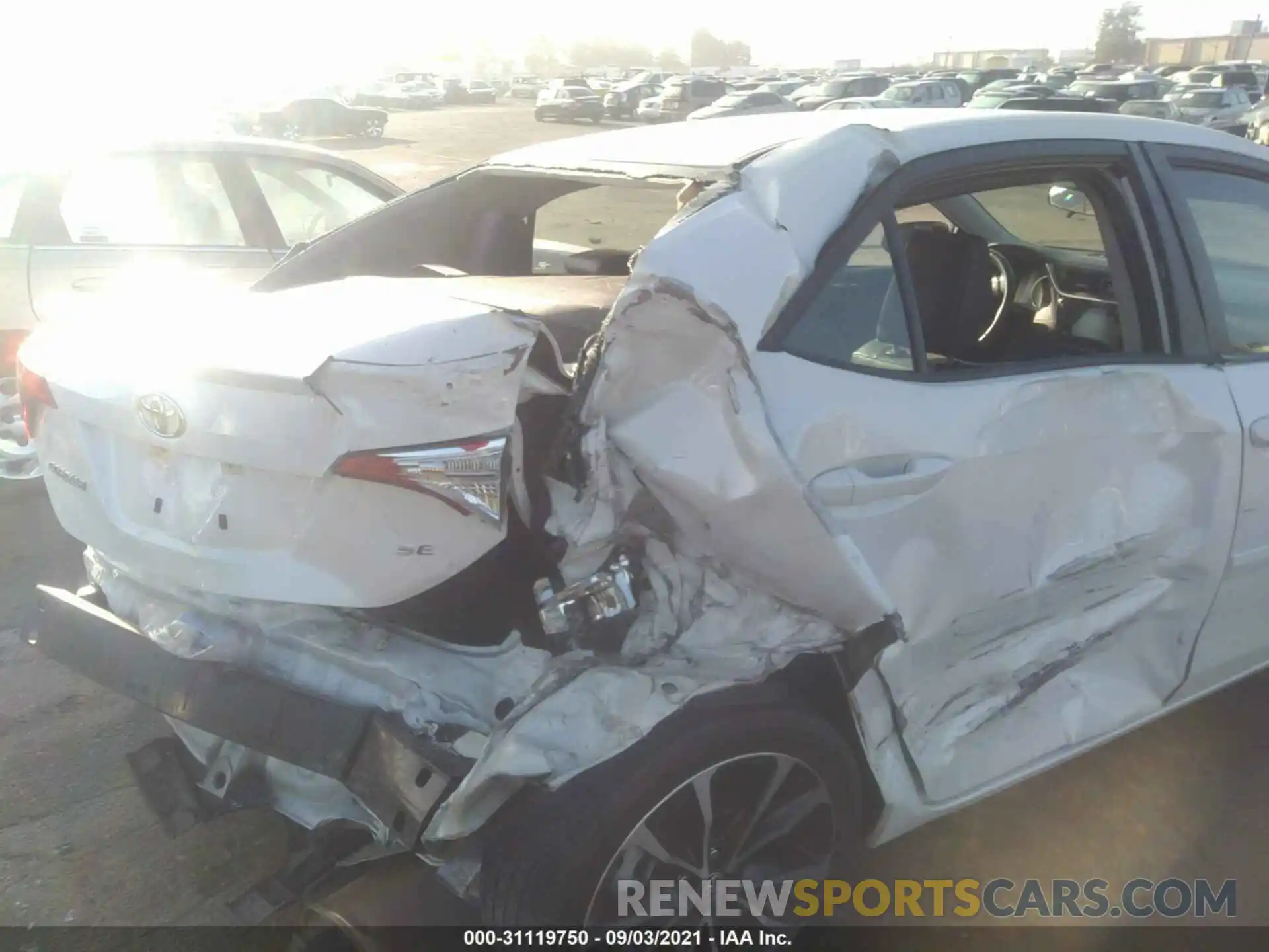 6 Photograph of a damaged car 5YFBURHEXKP927789 TOYOTA COROLLA 2019