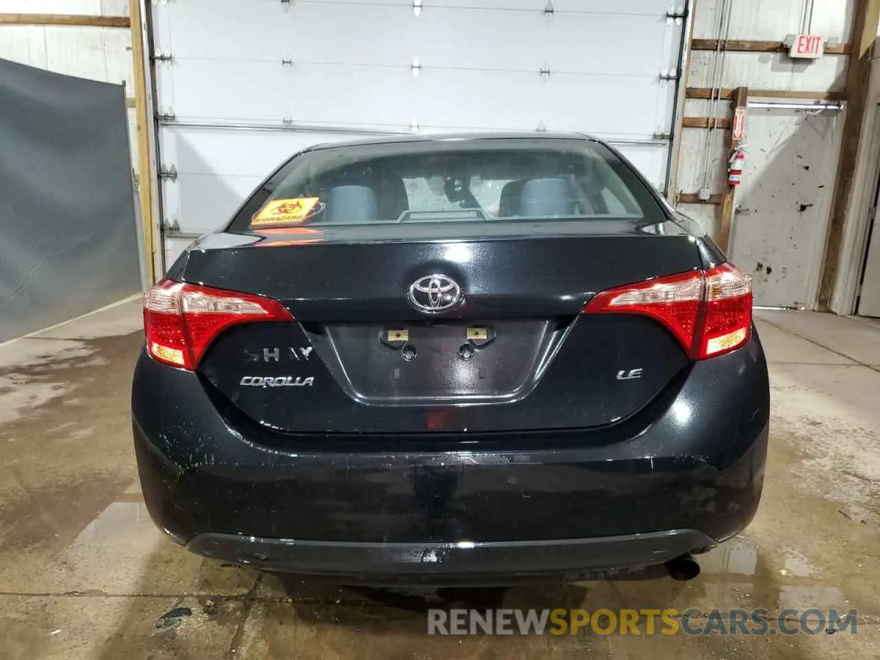 6 Photograph of a damaged car 5YFBURHEXKP928618 TOYOTA COROLLA 2019