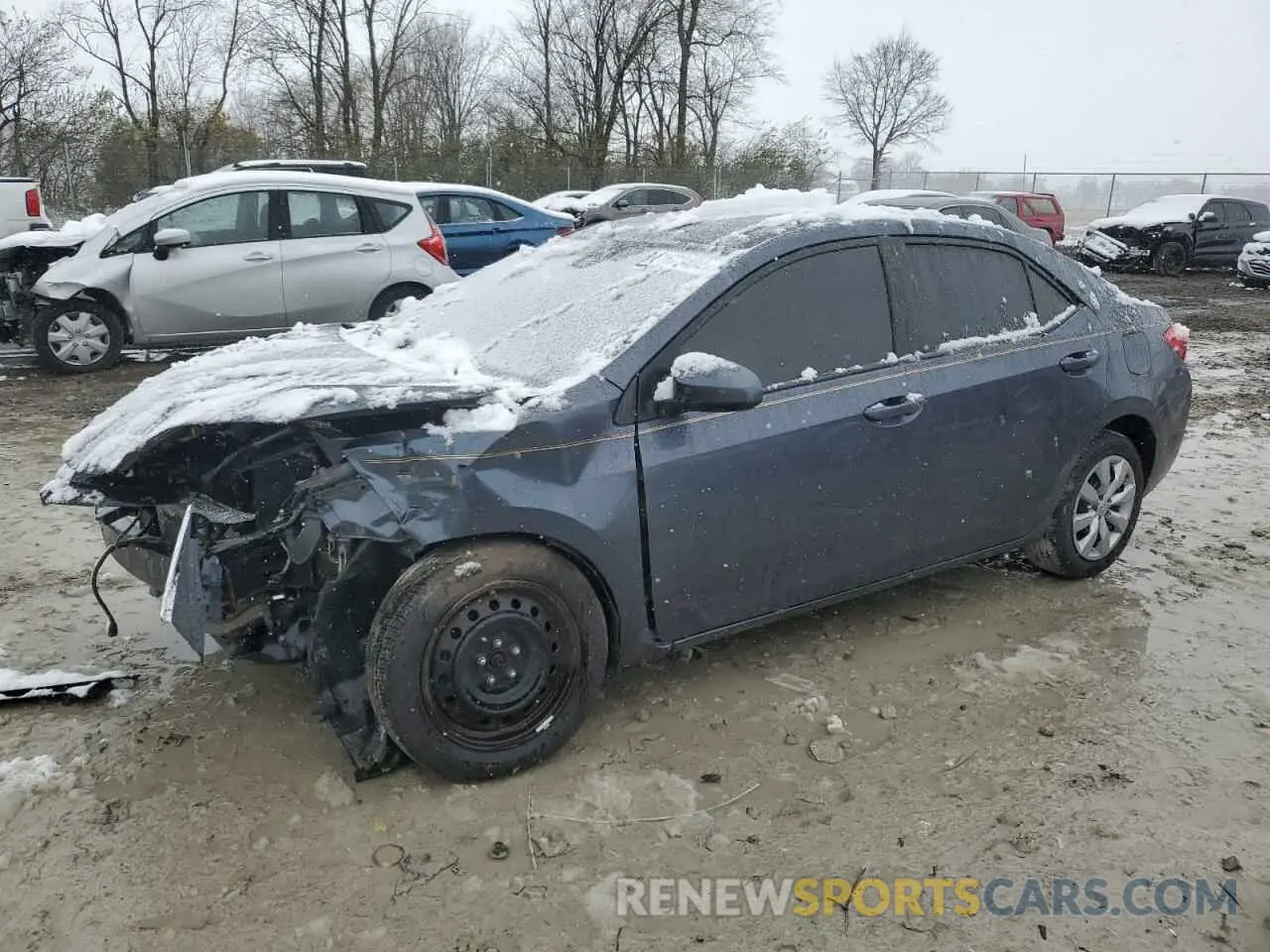 1 Photograph of a damaged car 5YFBURHEXKP930143 TOYOTA COROLLA 2019