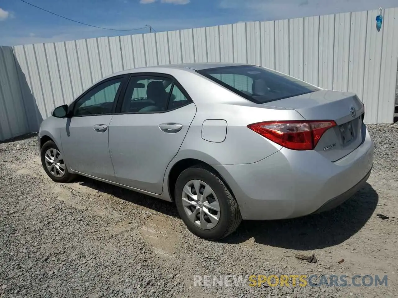 2 Photograph of a damaged car 5YFBURHEXKP930448 TOYOTA COROLLA 2019