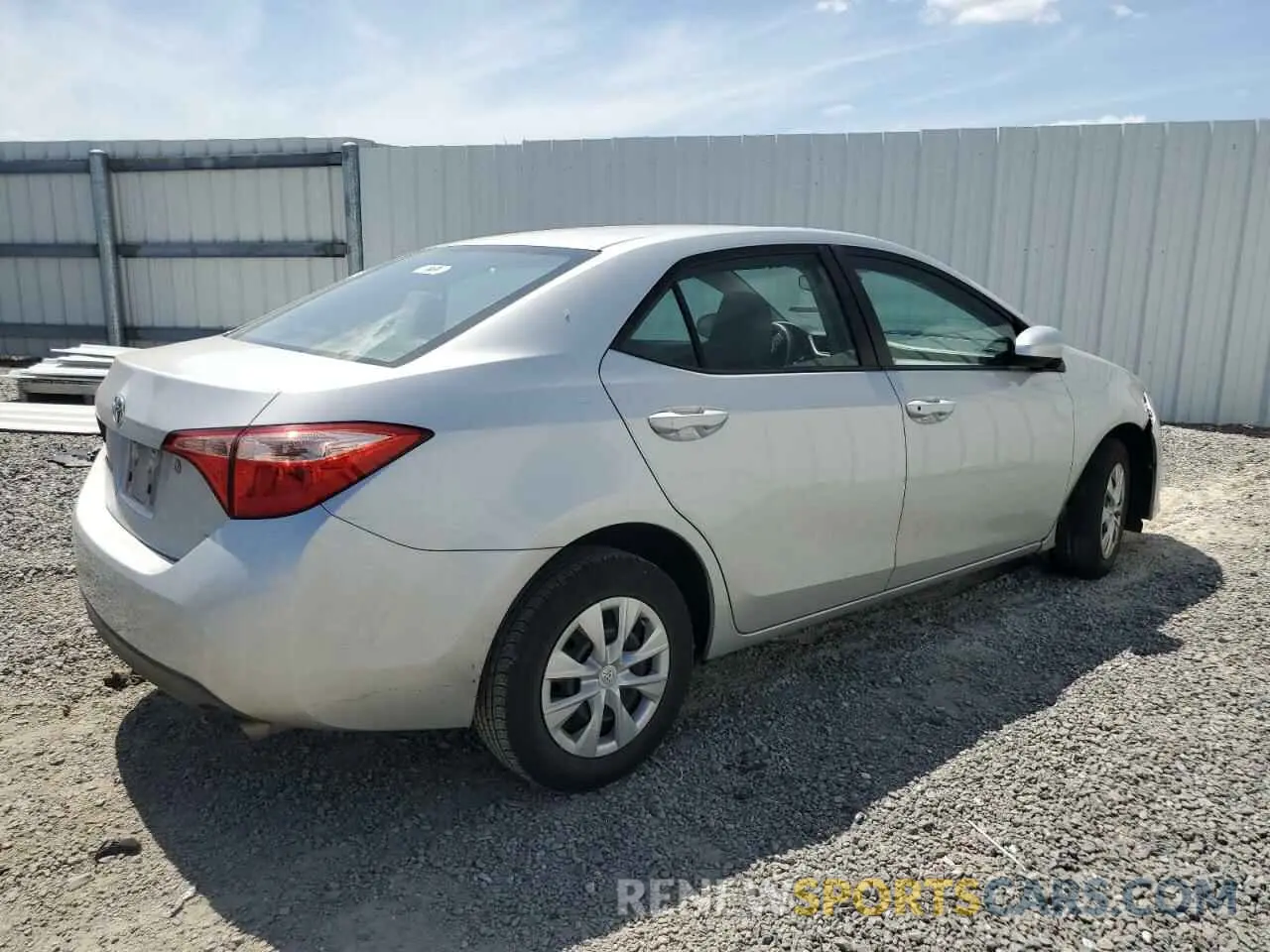 3 Photograph of a damaged car 5YFBURHEXKP930448 TOYOTA COROLLA 2019