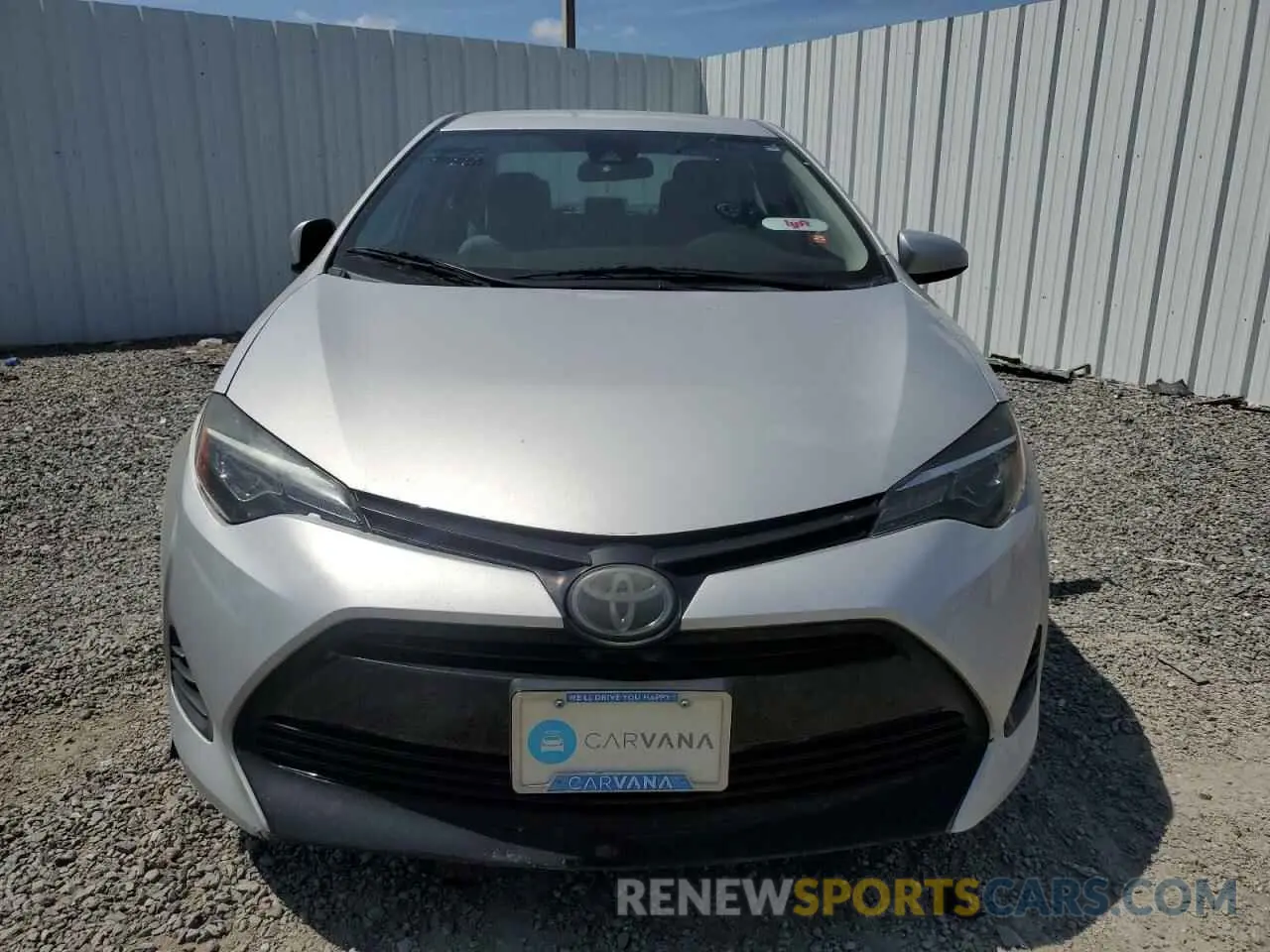 5 Photograph of a damaged car 5YFBURHEXKP930448 TOYOTA COROLLA 2019