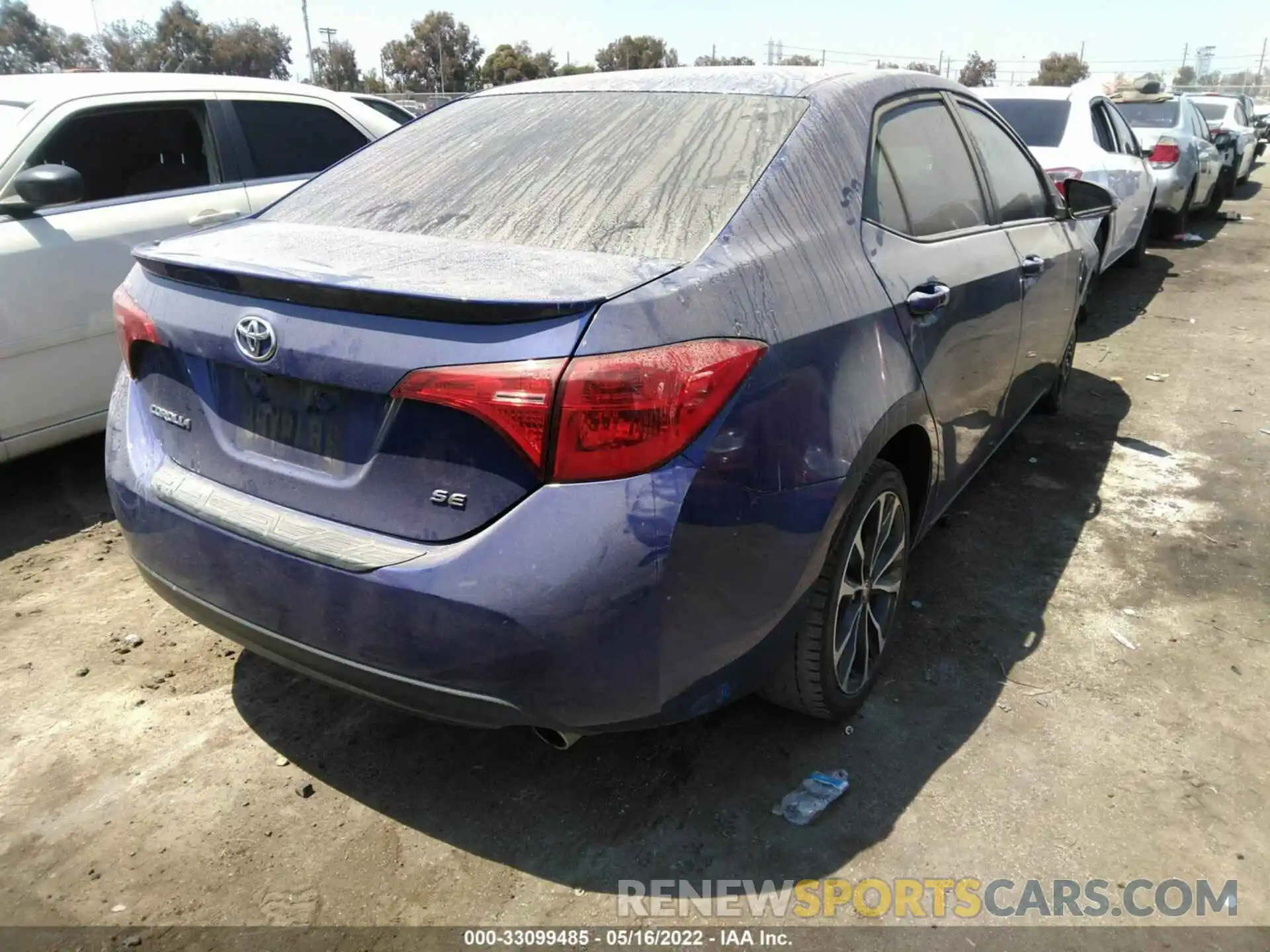 4 Photograph of a damaged car 5YFBURHEXKP932216 TOYOTA COROLLA 2019