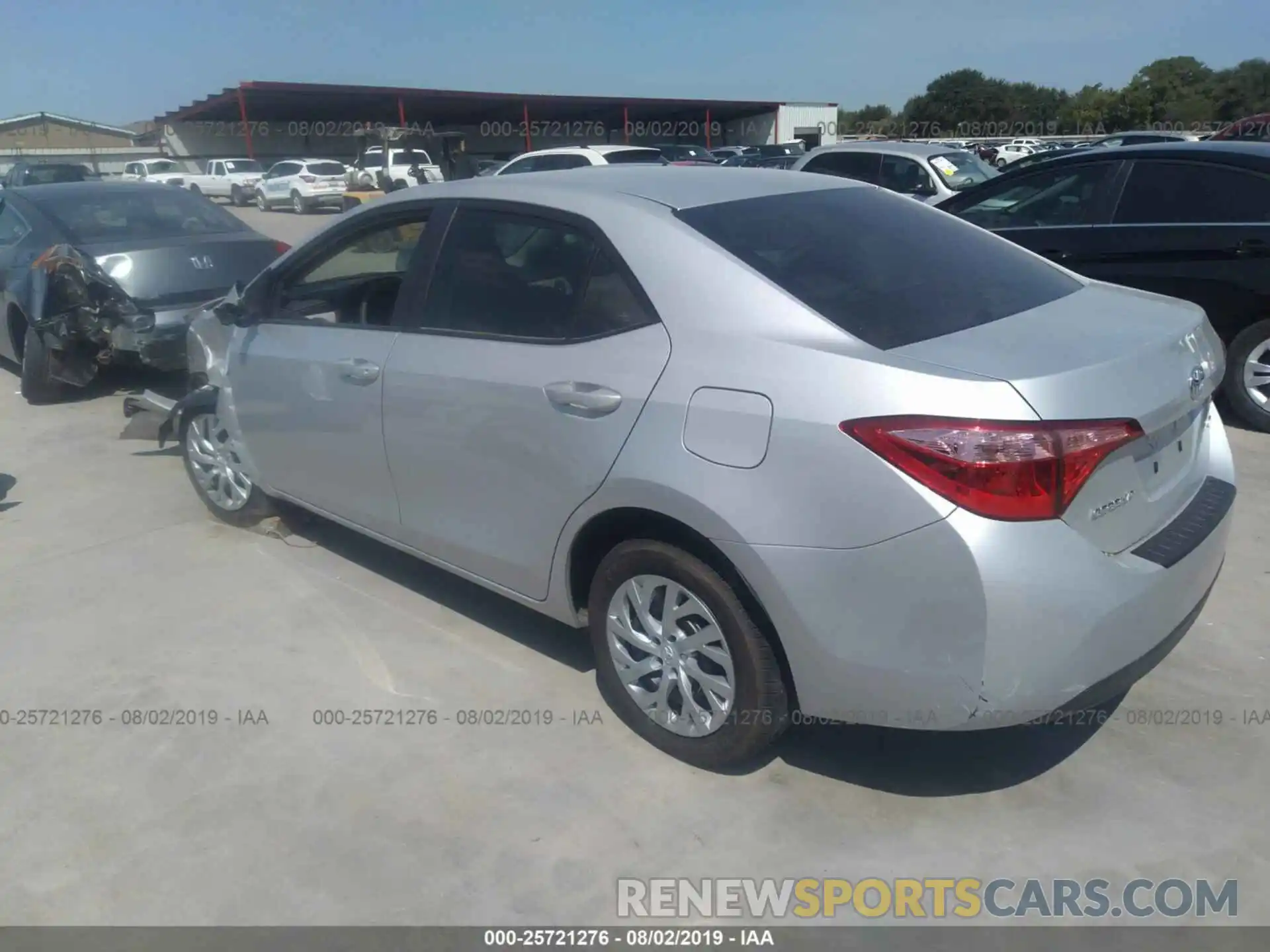 3 Photograph of a damaged car 5YFBURHEXKP933625 TOYOTA COROLLA 2019