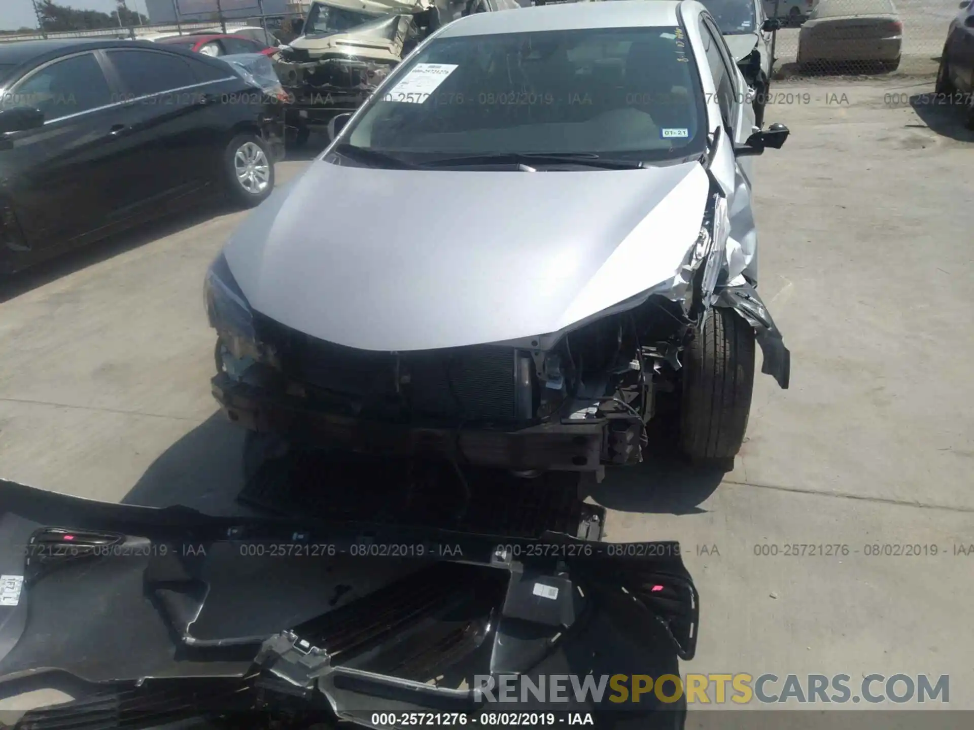 6 Photograph of a damaged car 5YFBURHEXKP933625 TOYOTA COROLLA 2019