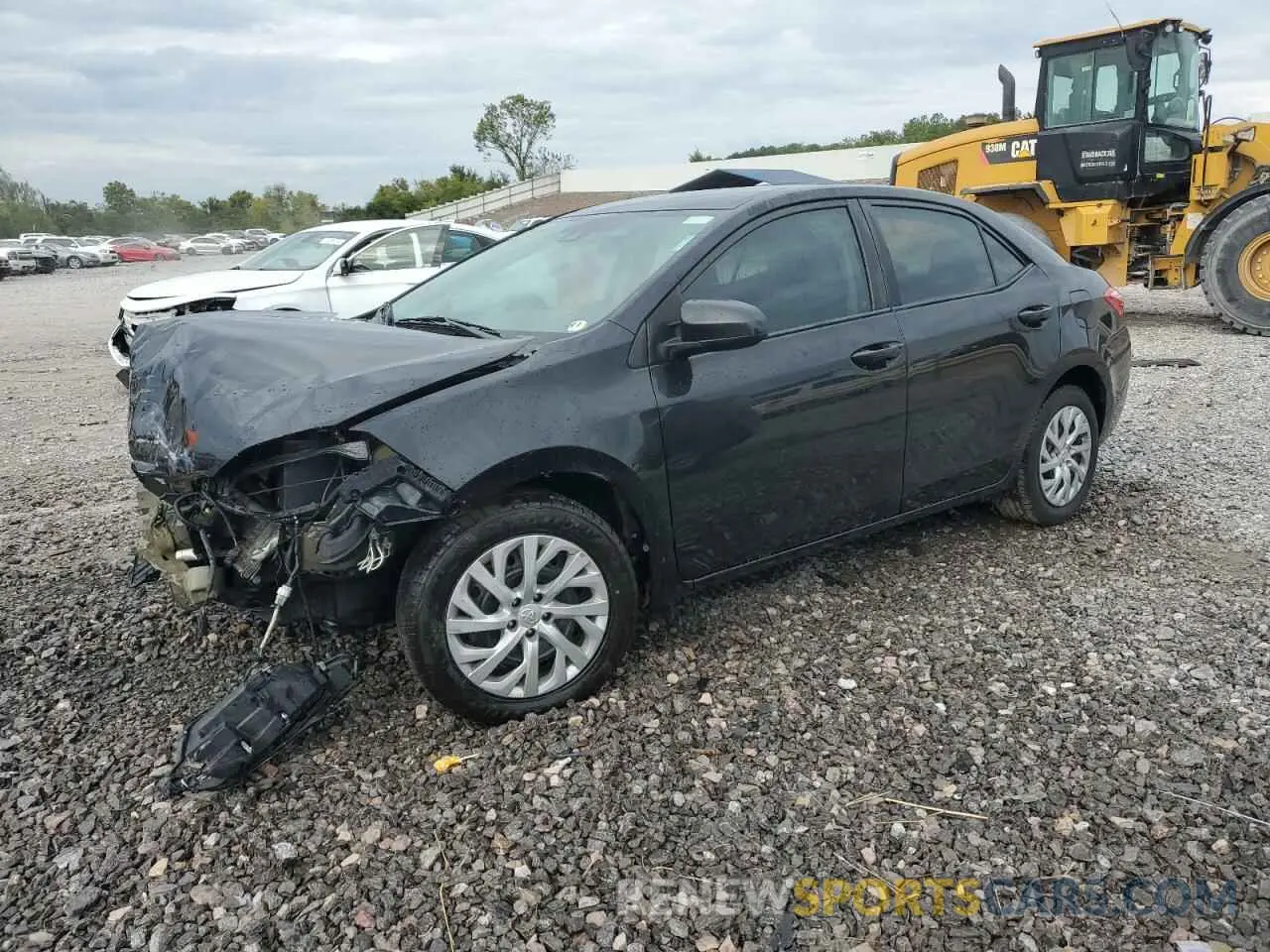 1 Photograph of a damaged car 5YFBURHEXKP934483 TOYOTA COROLLA 2019