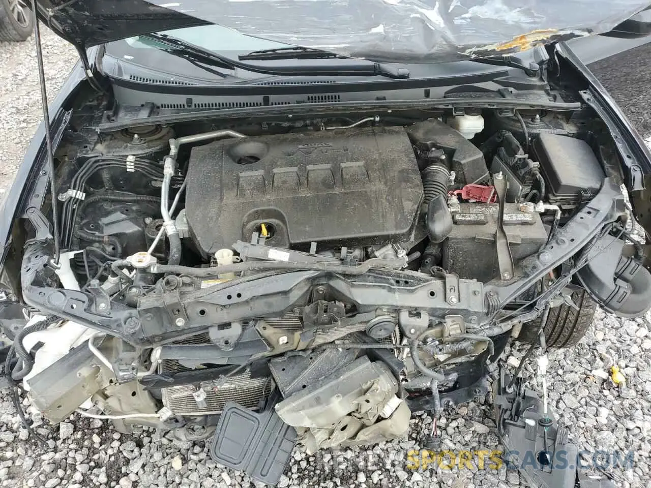11 Photograph of a damaged car 5YFBURHEXKP934483 TOYOTA COROLLA 2019
