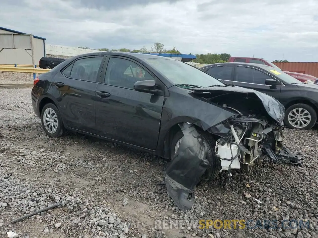 4 Photograph of a damaged car 5YFBURHEXKP934483 TOYOTA COROLLA 2019