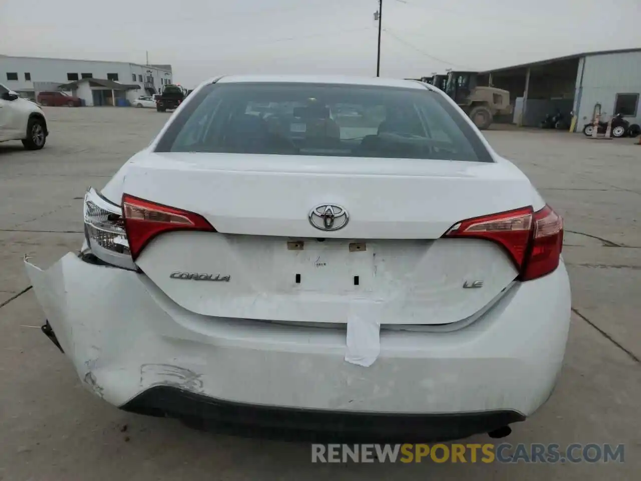 6 Photograph of a damaged car 5YFBURHEXKP936721 TOYOTA COROLLA 2019