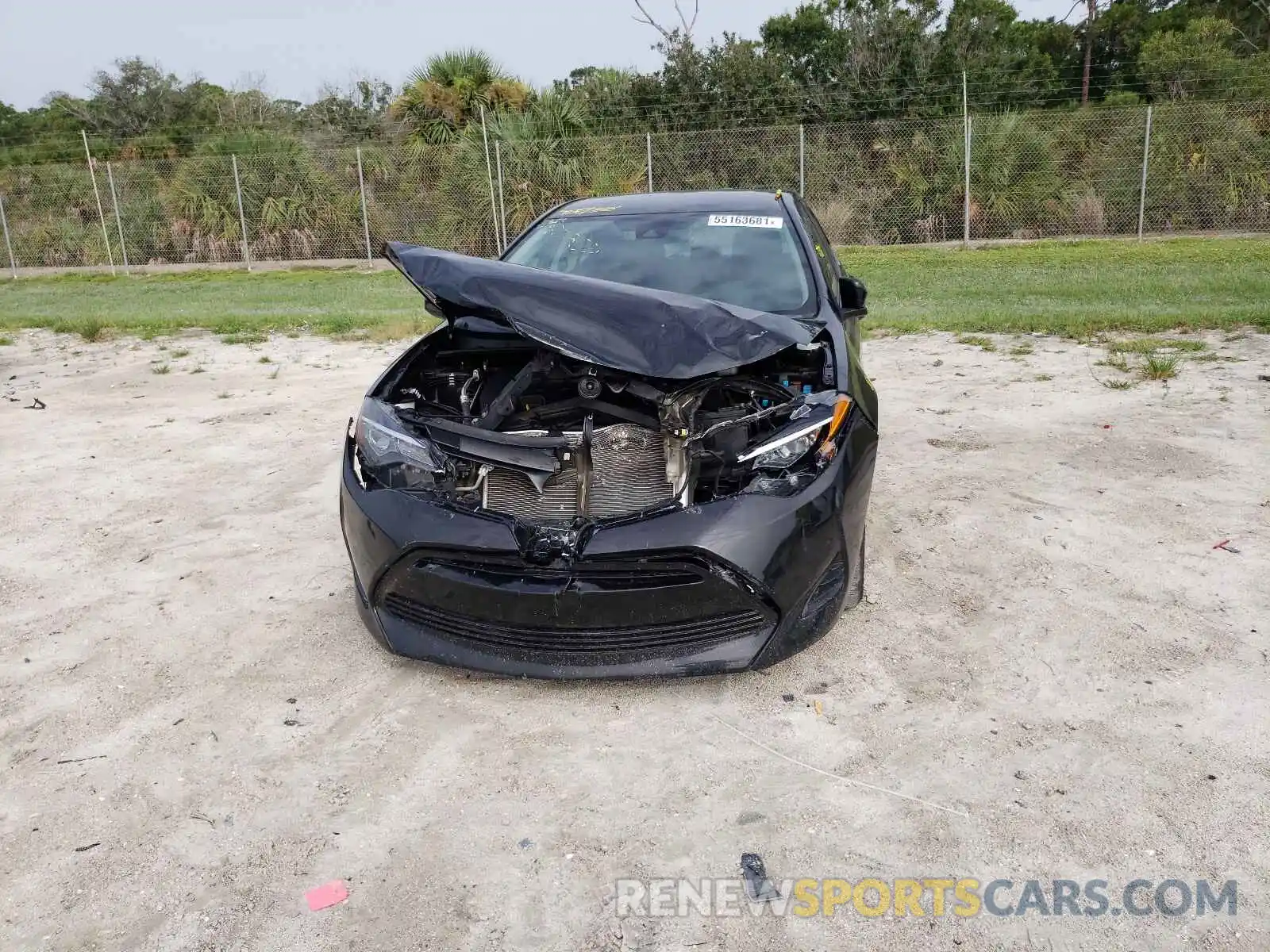 9 Photograph of a damaged car 5YFBURHEXKP937416 TOYOTA COROLLA 2019