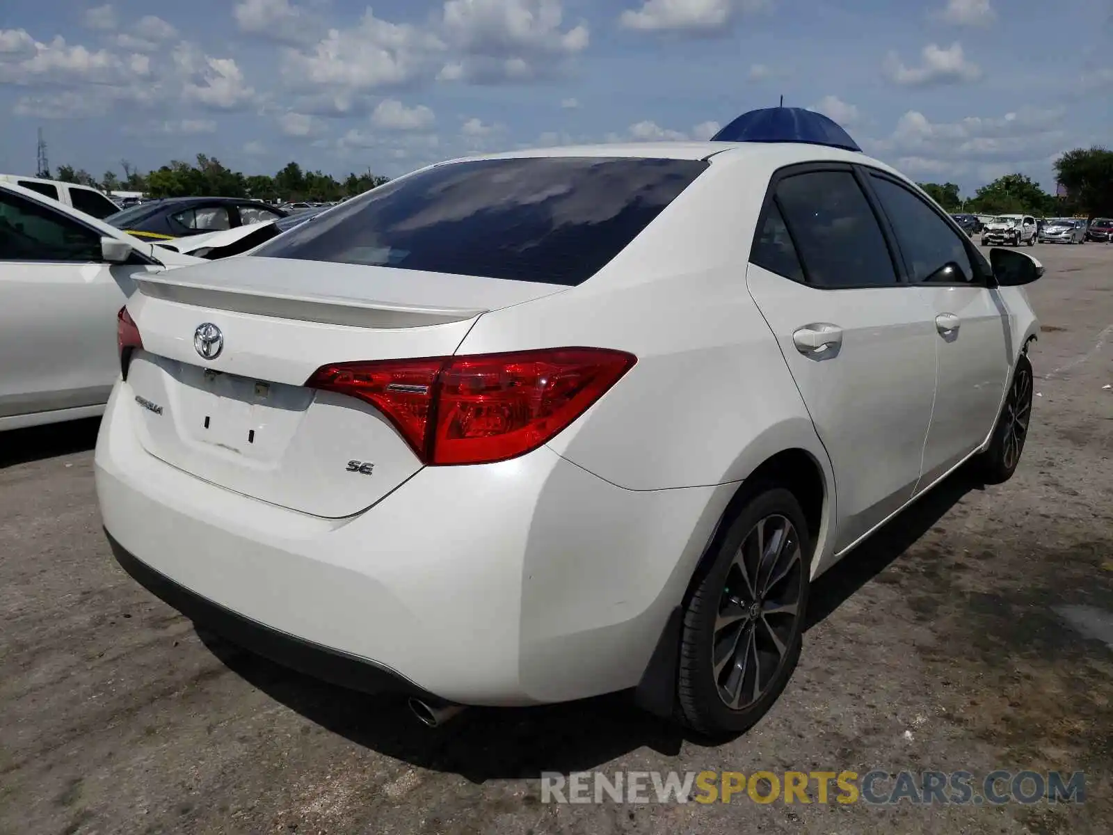 4 Photograph of a damaged car 5YFBURHEXKP940378 TOYOTA COROLLA 2019