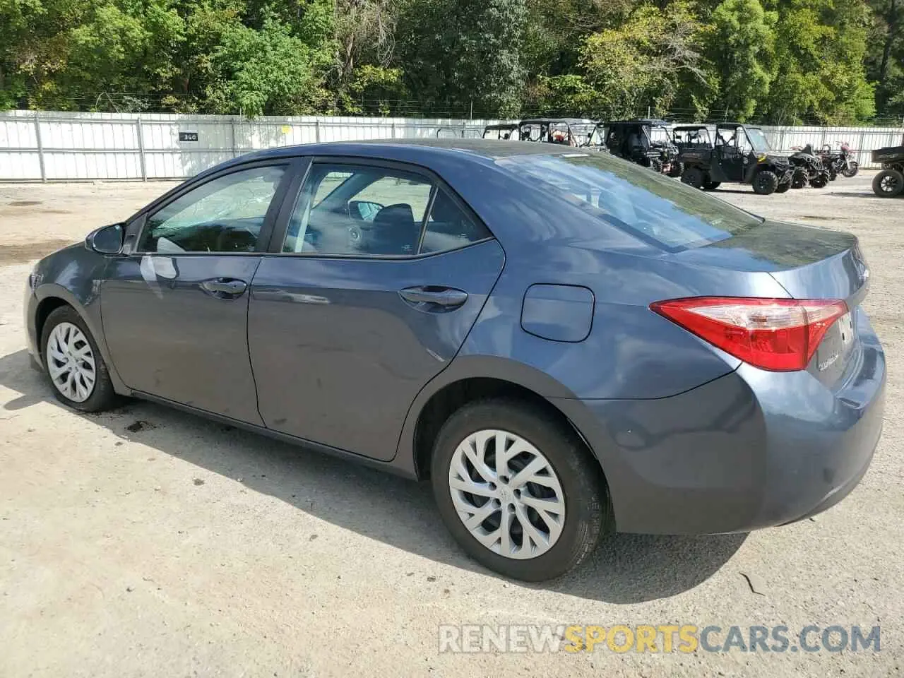 2 Photograph of a damaged car 5YFBURHEXKP942129 TOYOTA COROLLA 2019