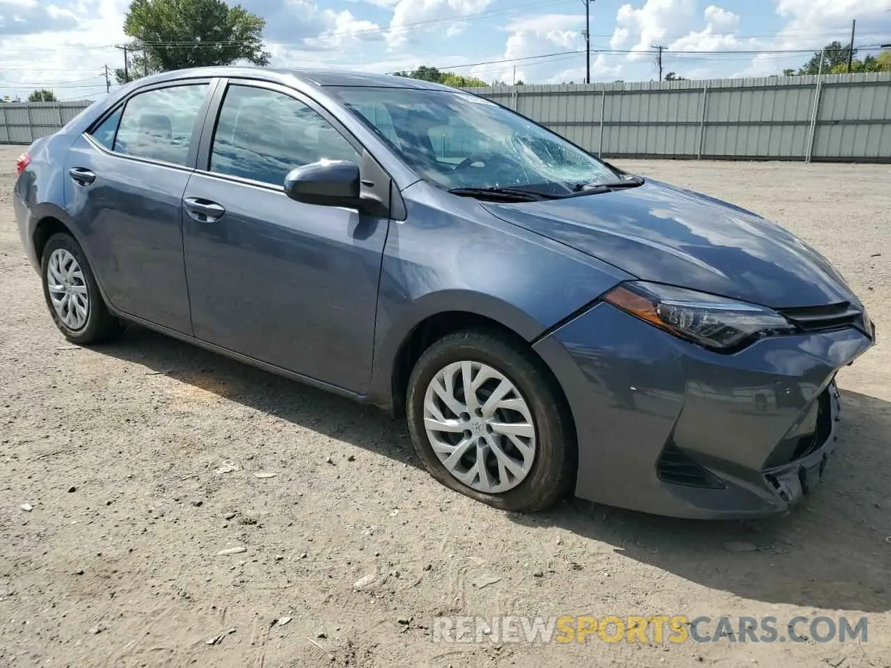4 Photograph of a damaged car 5YFBURHEXKP942129 TOYOTA COROLLA 2019