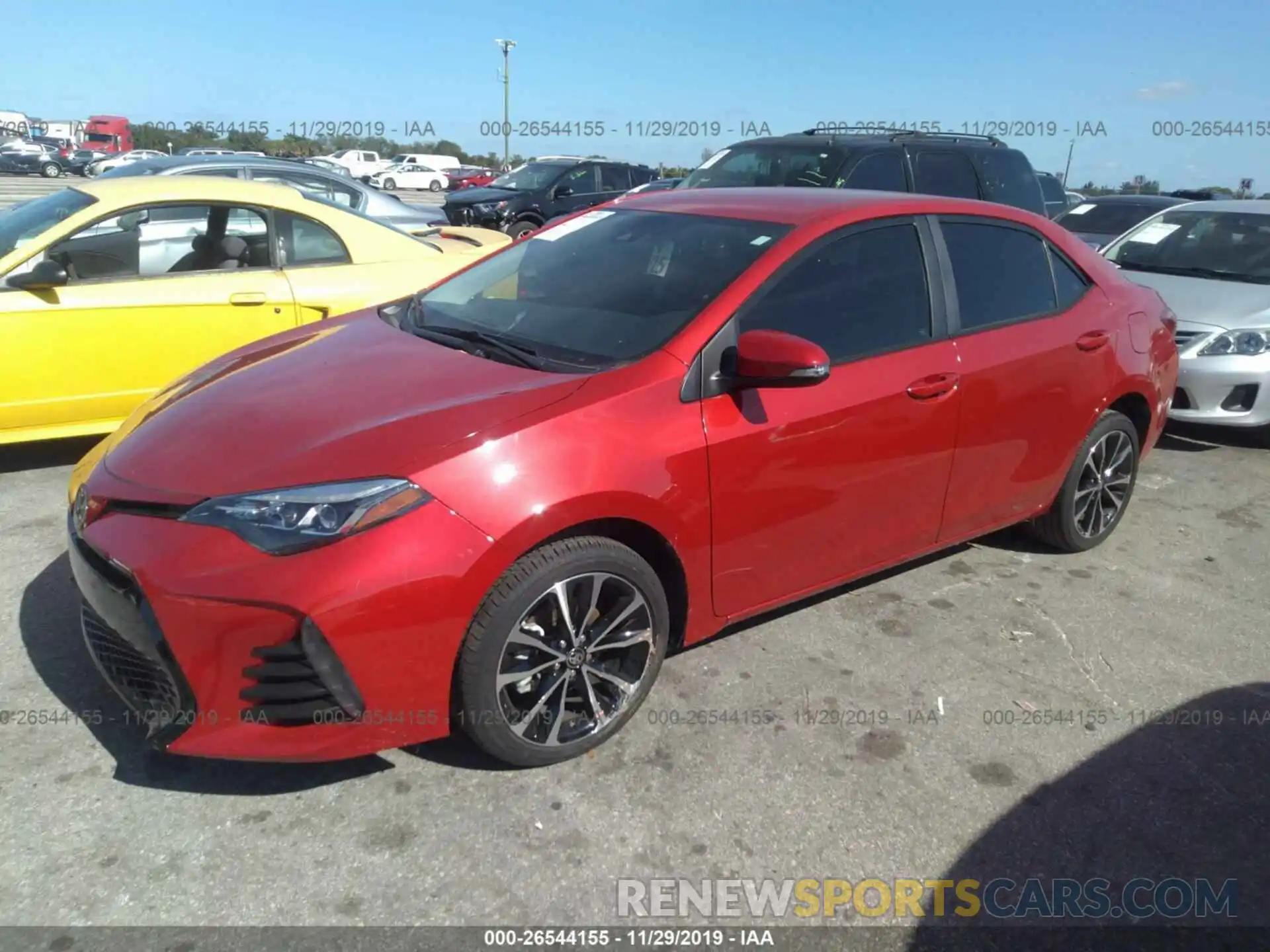 2 Photograph of a damaged car 5YFBURHEXKP942387 TOYOTA COROLLA 2019