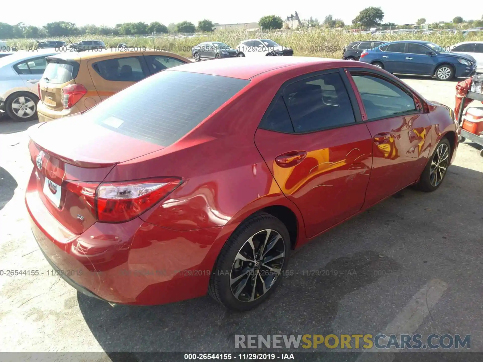 4 Photograph of a damaged car 5YFBURHEXKP942387 TOYOTA COROLLA 2019