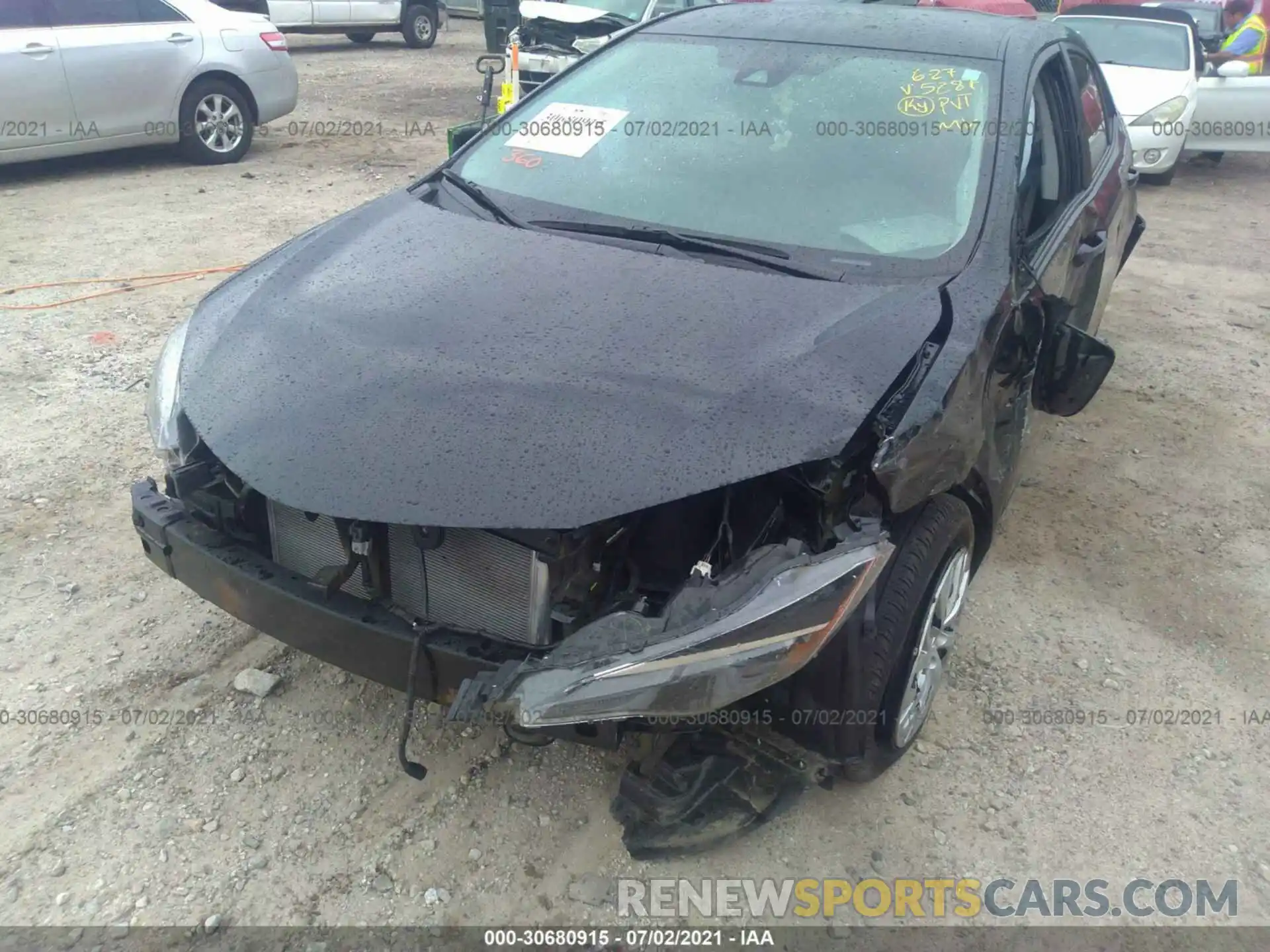 6 Photograph of a damaged car 5YFBURHEXKP945287 TOYOTA COROLLA 2019