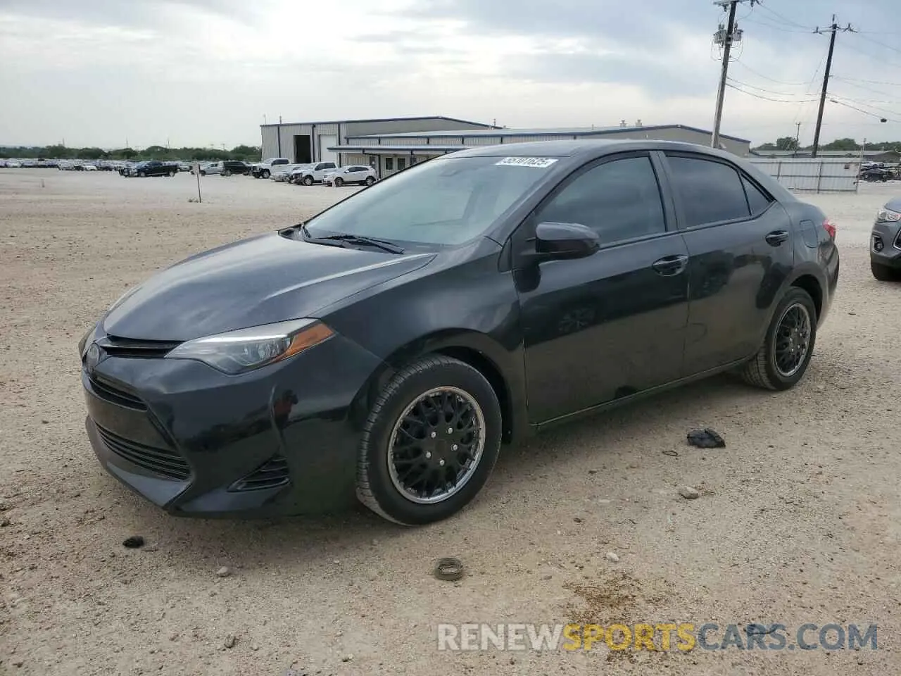 1 Photograph of a damaged car 5YFBURHEXKP947119 TOYOTA COROLLA 2019