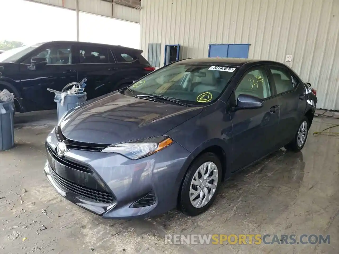 2 Photograph of a damaged car 5YFBURHEXKP948481 TOYOTA COROLLA 2019