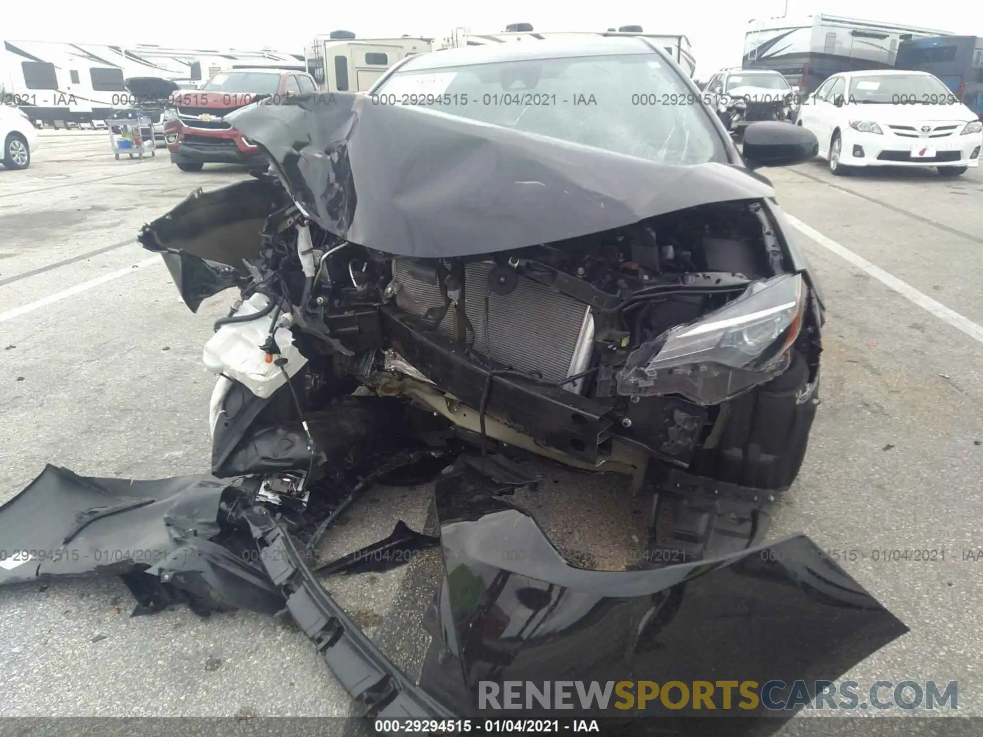 6 Photograph of a damaged car 5YFBURHEXKP949792 TOYOTA COROLLA 2019