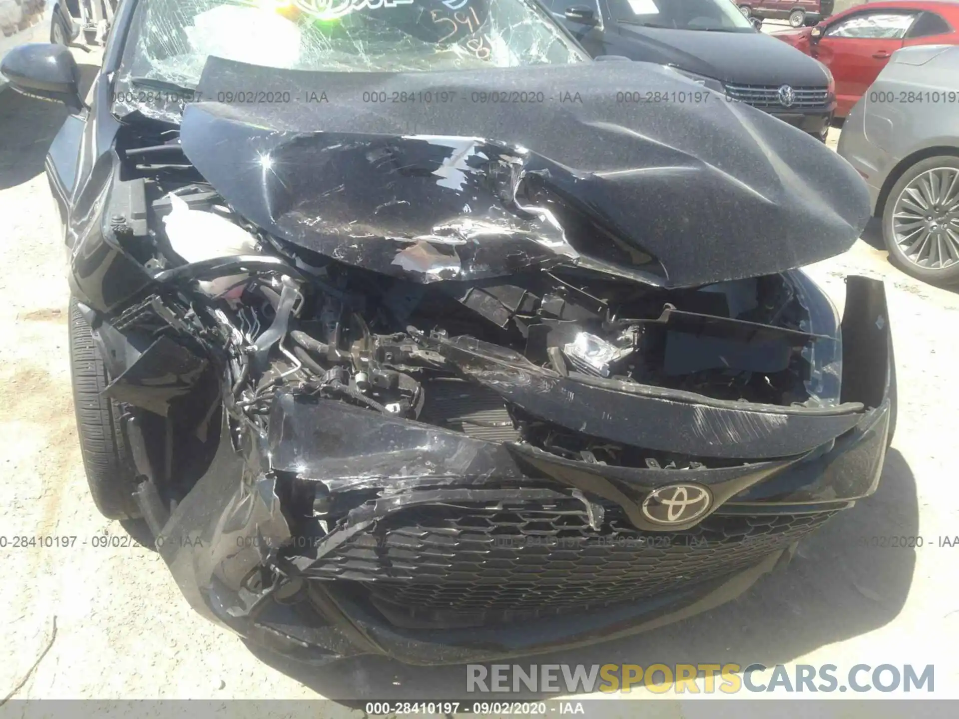 6 Photograph of a damaged car JTNK48BE6K3056757 TOYOTA COROLLA 2019