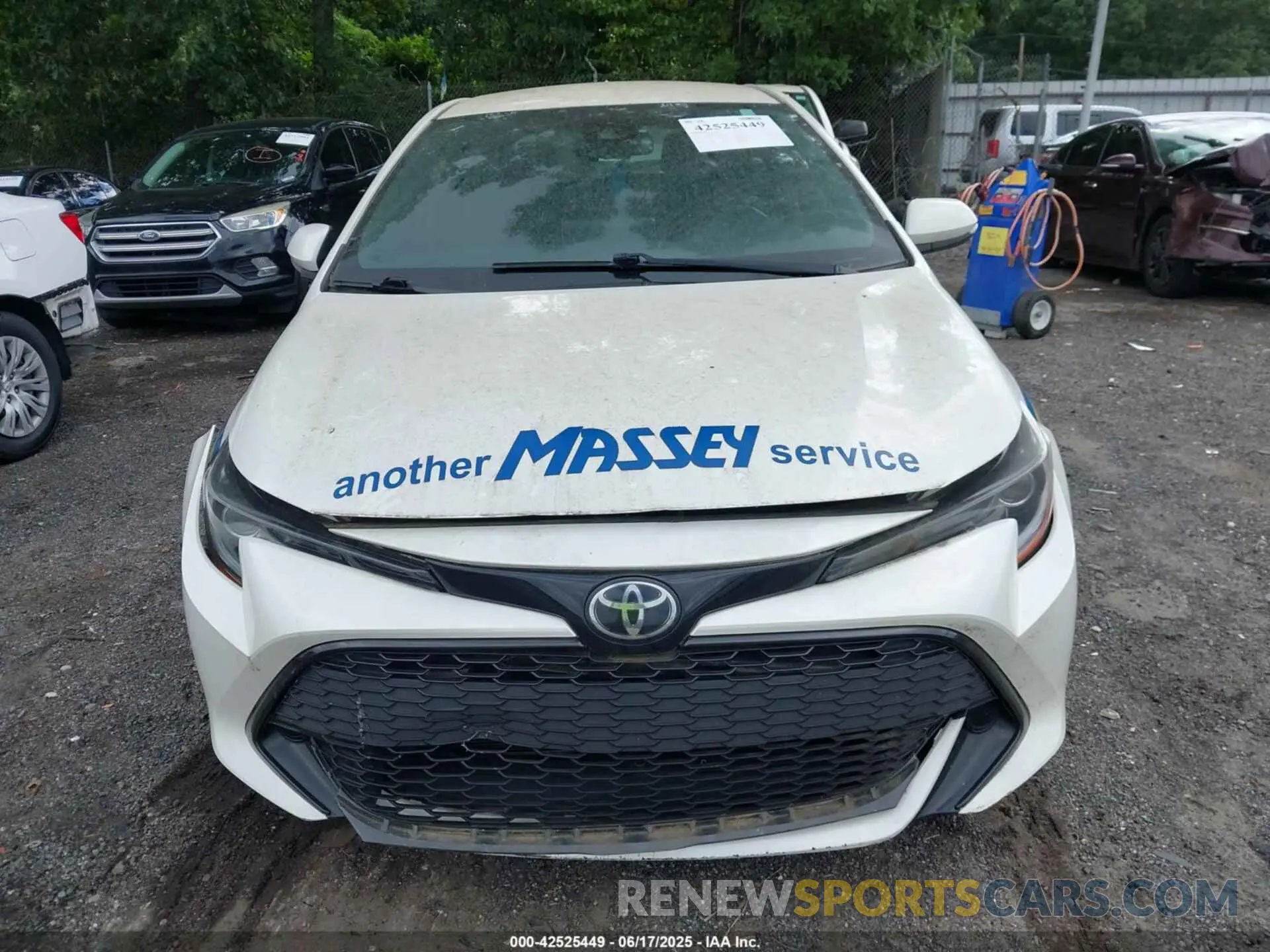 6 Photograph of a damaged car JTNK4RBE0K3003102 TOYOTA COROLLA 2019