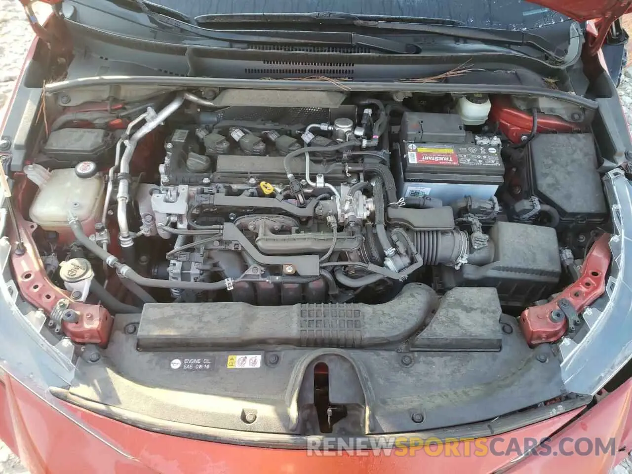 11 Photograph of a damaged car JTNK4RBE0K3014696 TOYOTA COROLLA 2019