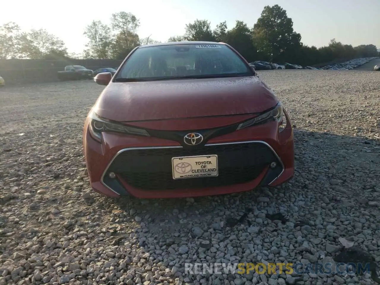 5 Photograph of a damaged car JTNK4RBE0K3014696 TOYOTA COROLLA 2019