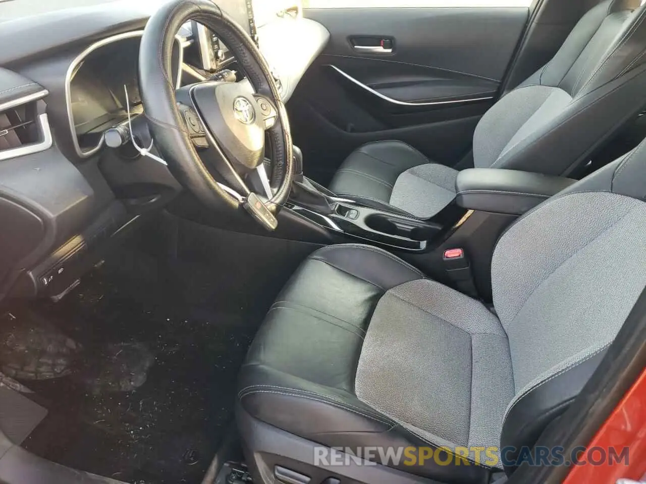 7 Photograph of a damaged car JTNK4RBE0K3014696 TOYOTA COROLLA 2019