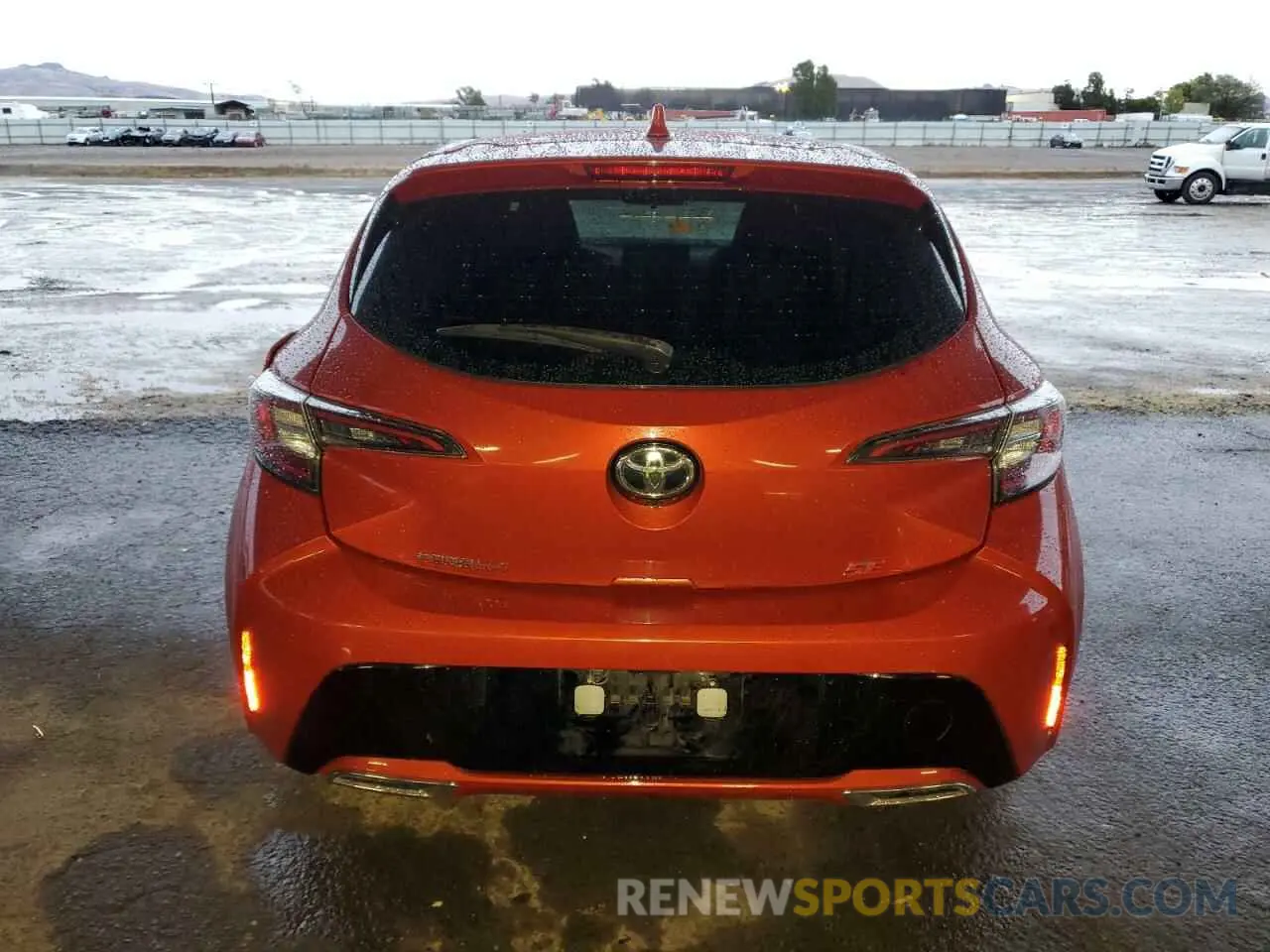 6 Photograph of a damaged car JTNK4RBE0K3021471 TOYOTA COROLLA 2019