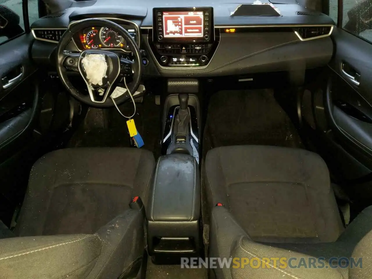 8 Photograph of a damaged car JTNK4RBE0K3021471 TOYOTA COROLLA 2019